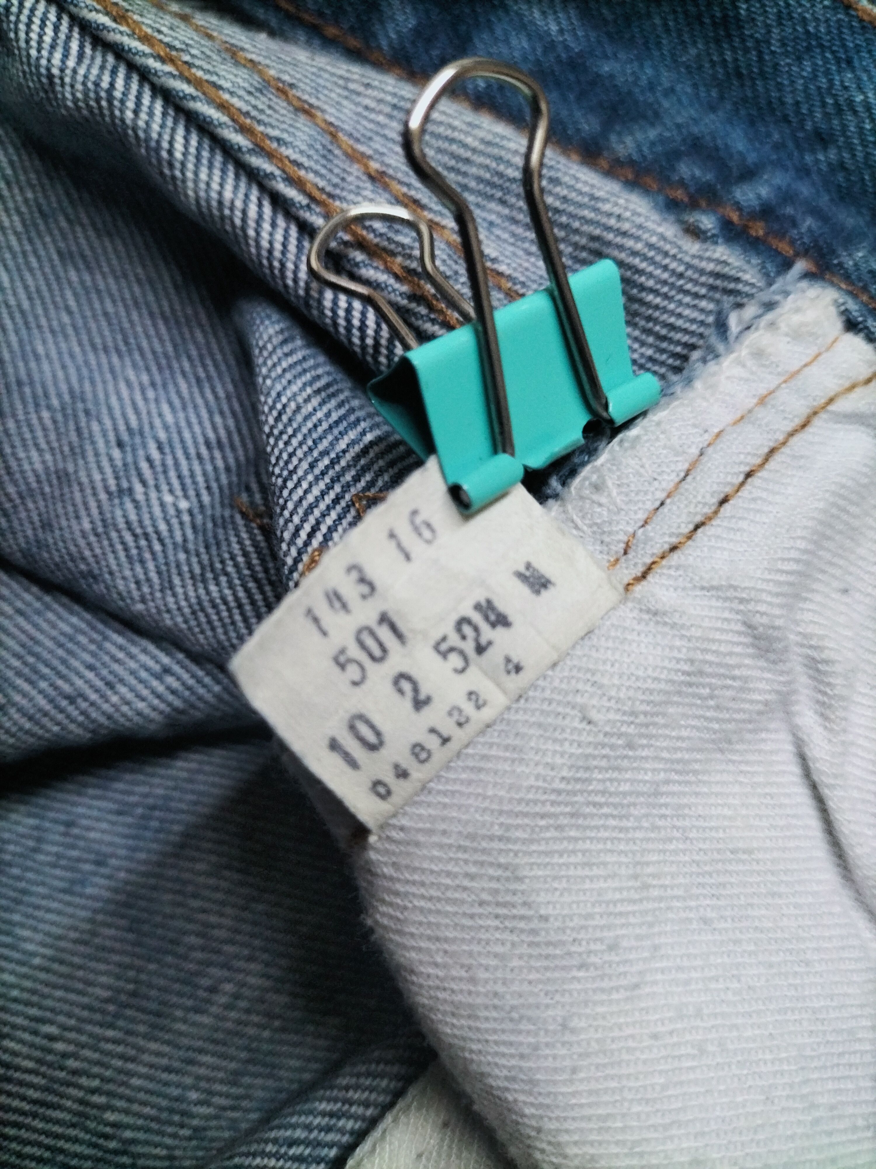 Levi's Vintage 80's levis 501 selvedge / redline Size US 32 / EU 48 - 11 Thumbnail