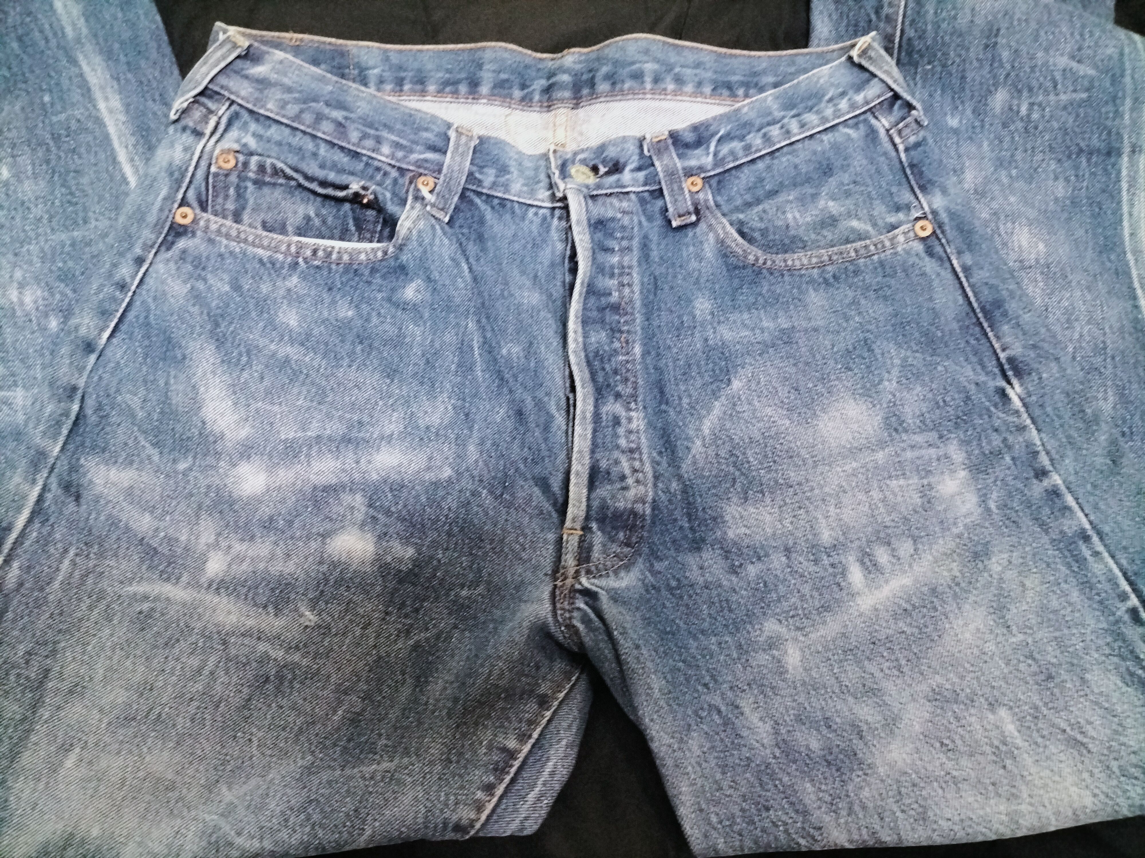 Levi's Vintage 80's levis 501 selvedge / redline Size US 32 / EU 48 - 9 Thumbnail