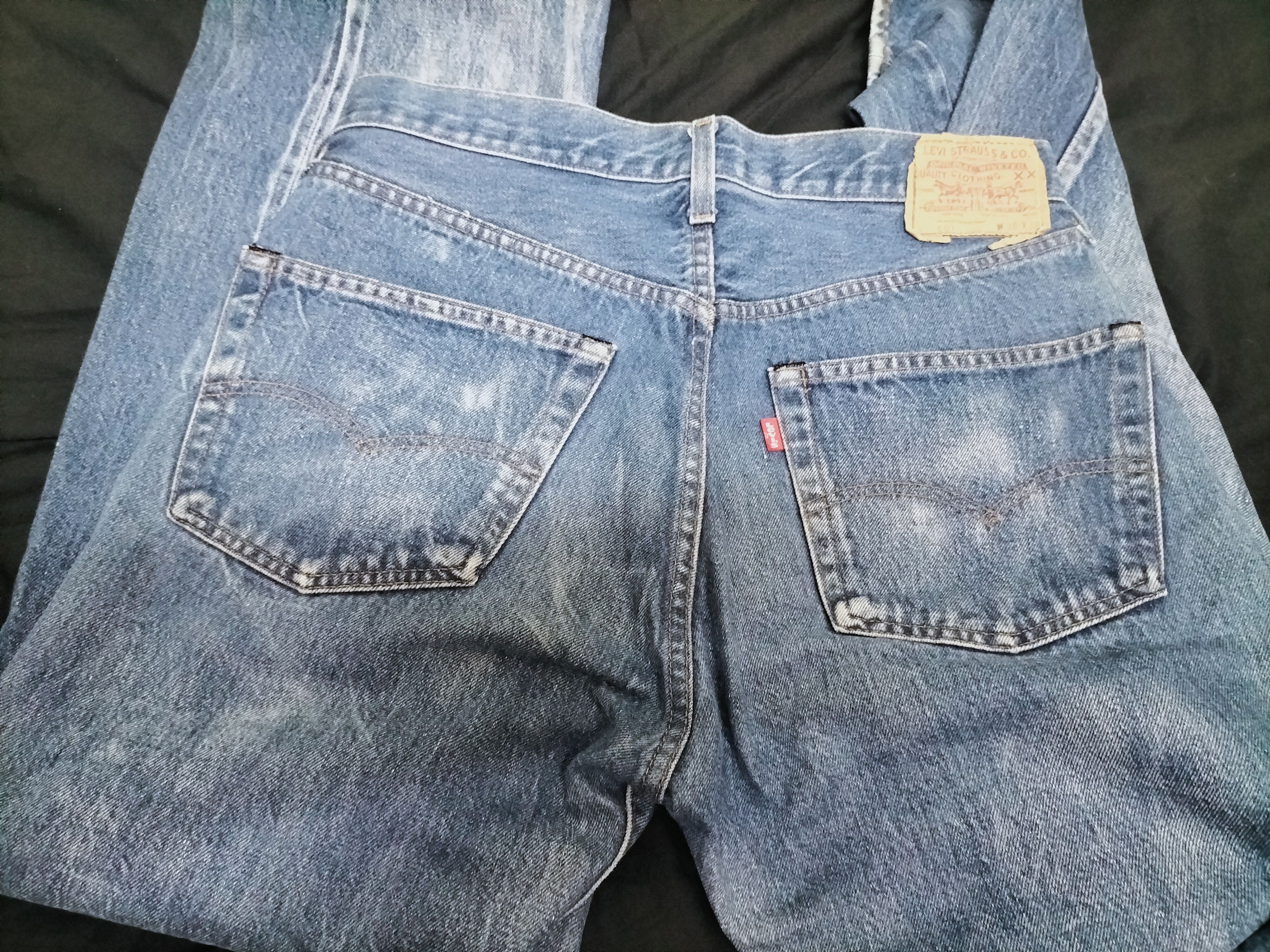 Levi's Vintage 80's levis 501 selvedge / redline Size US 32 / EU 48 - 8 Thumbnail