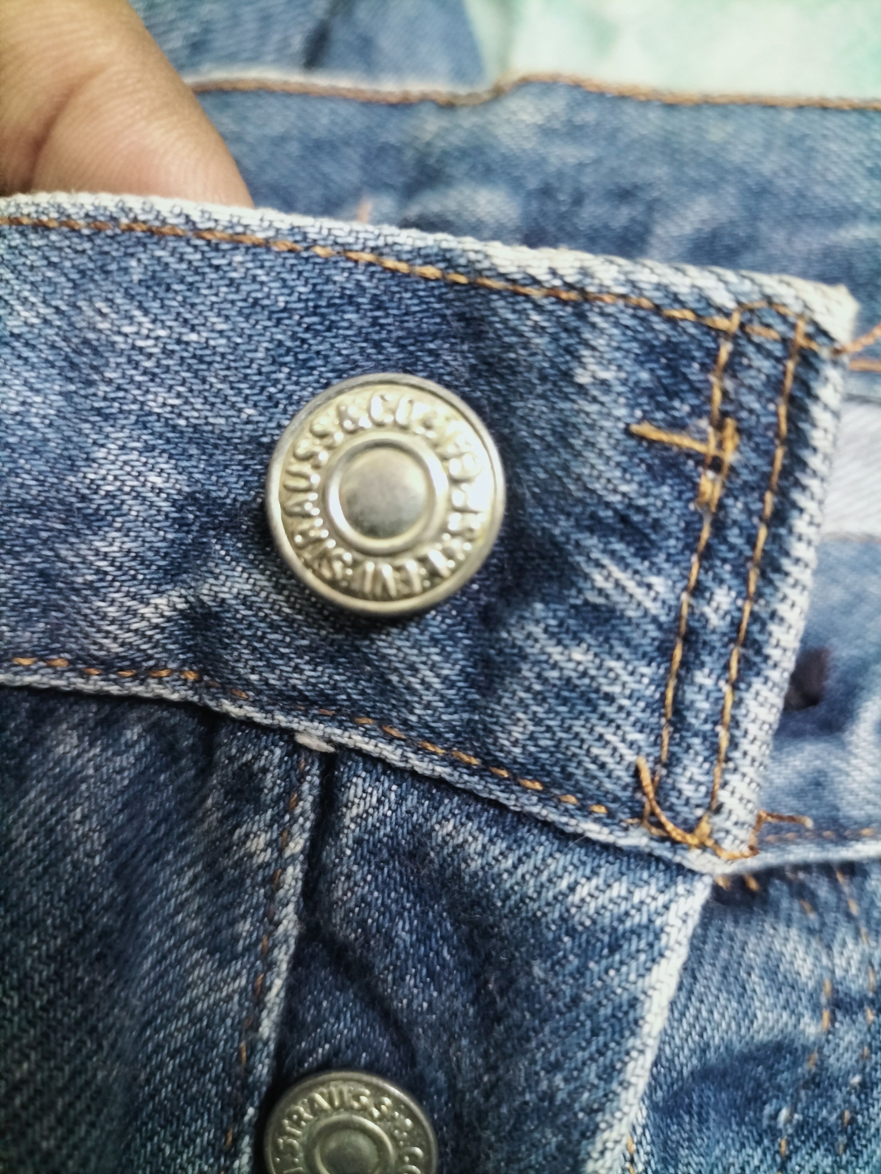 Levi's Vintage 80's levis 501 selvedge / redline Size US 32 / EU 48 - 14 Thumbnail