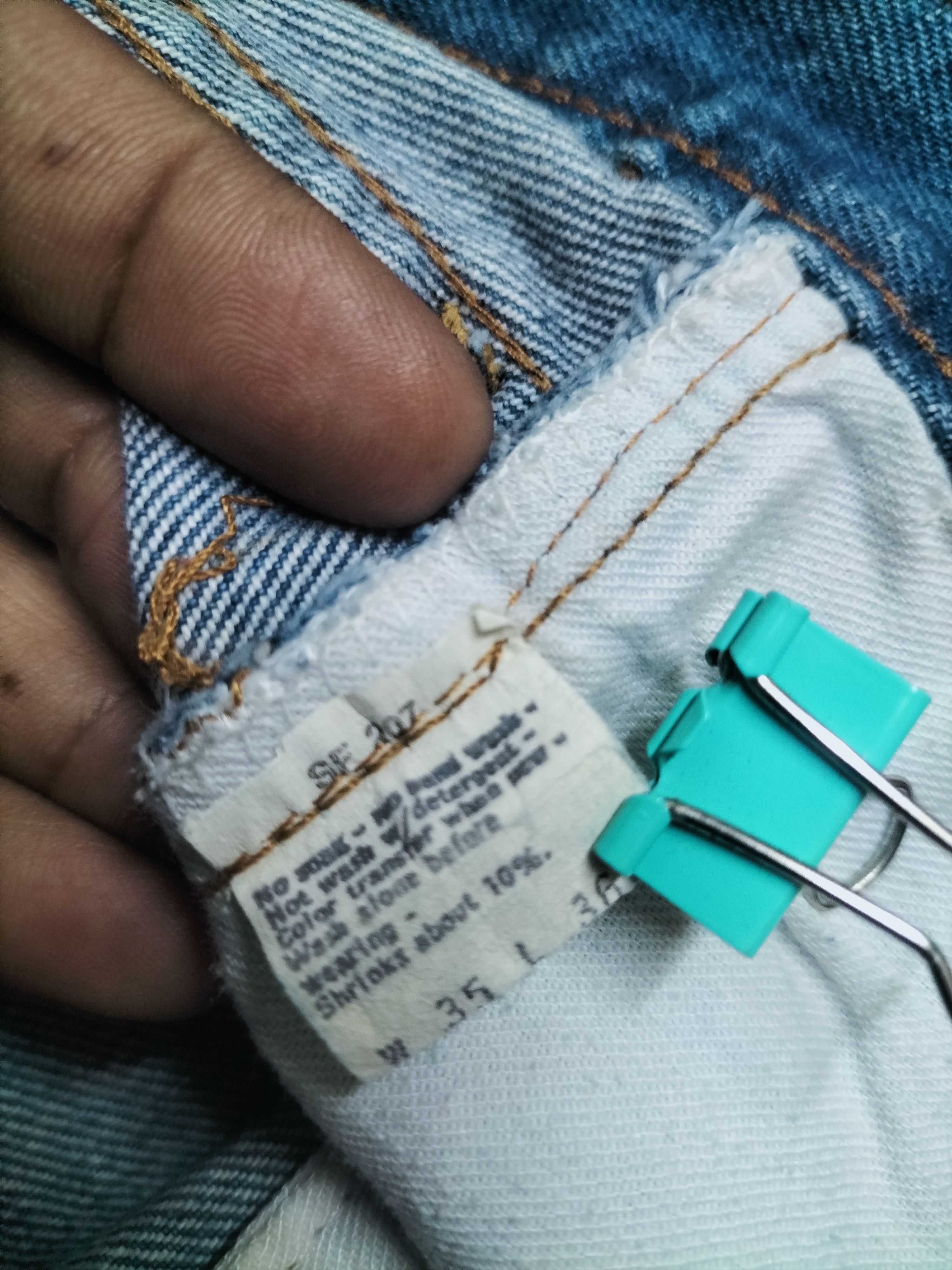 Levi's Vintage 80's levis 501 selvedge / redline Size US 32 / EU 48 - 10 Thumbnail