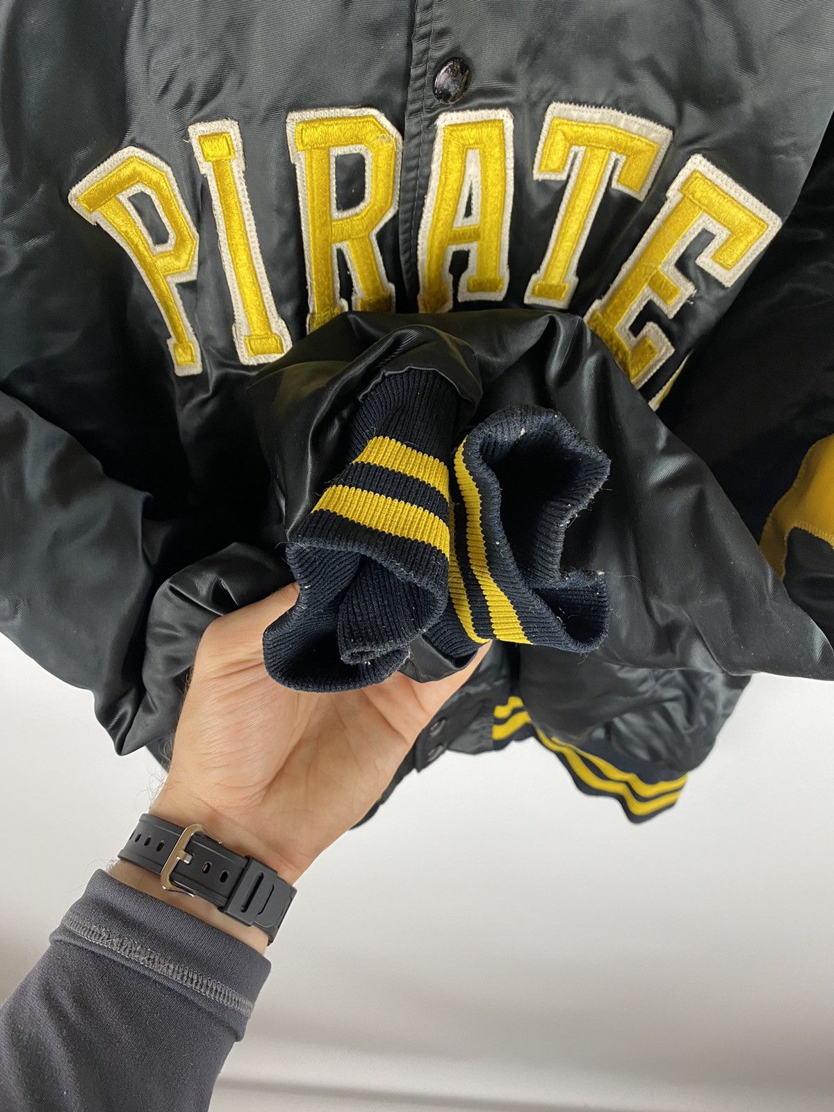 MLB Vintage Pirates MLB Bomber Jacket Size US L / EU 52-54 / 3 - 4 Thumbnail