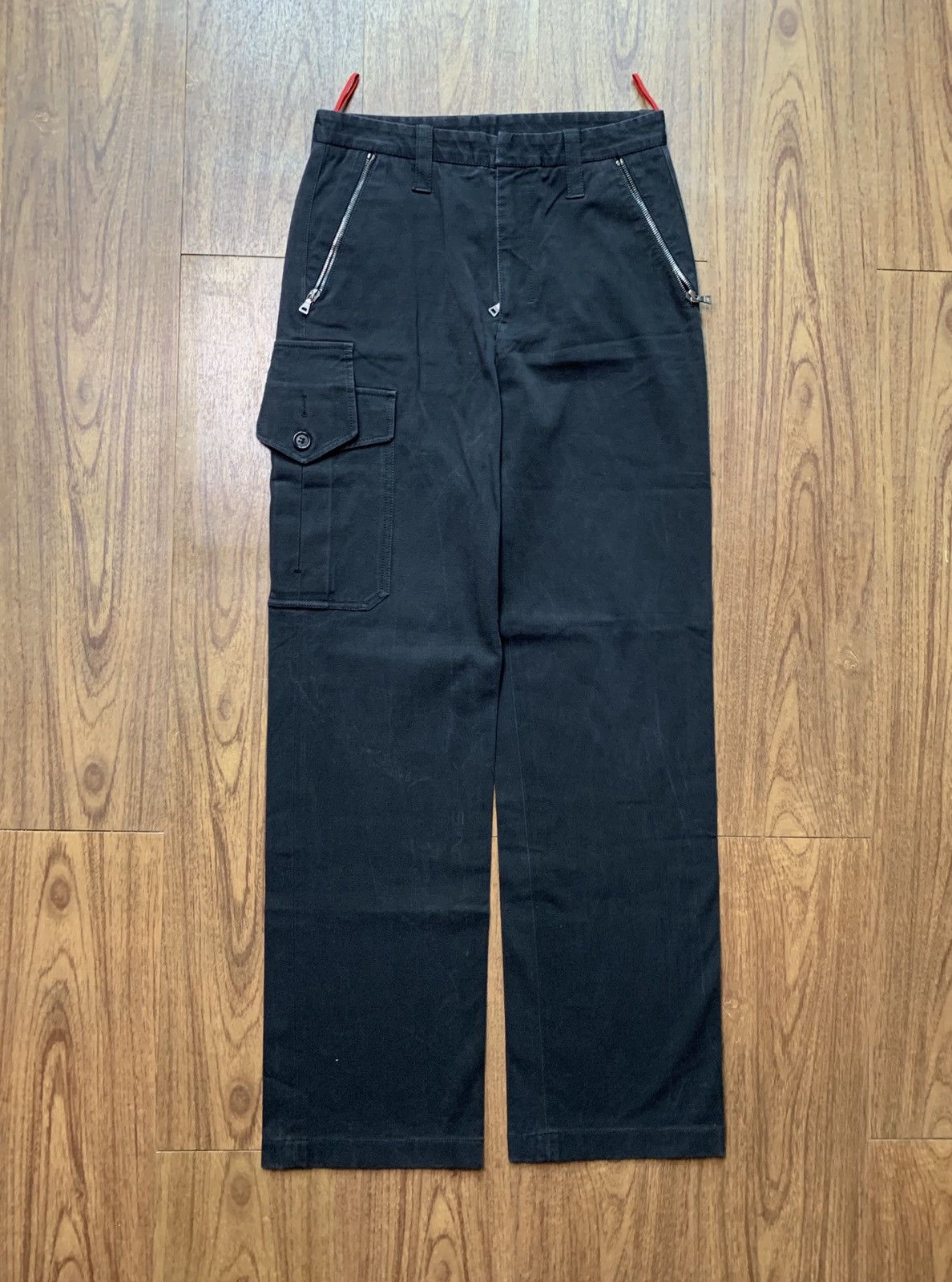 Prada Prada Sport Red Tab Cargo Trousers Size US 30 / EU 46 - 2 Thumbnail