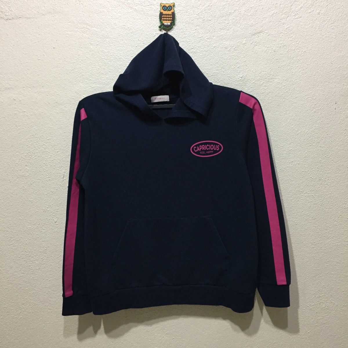 Japanese Brand PAPELLAPIS Hoodie spellout Big Logo size 160 / S Size US S / EU 44-46 / 1 - 1 Thumbnail