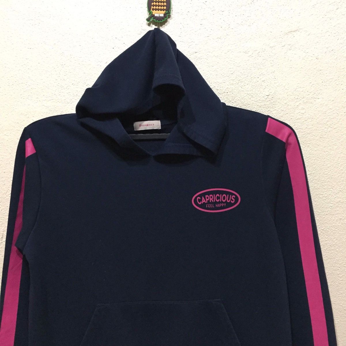 Japanese Brand PAPELLAPIS Hoodie spellout Big Logo size 160 / S Size US S / EU 44-46 / 1 - 5 Thumbnail