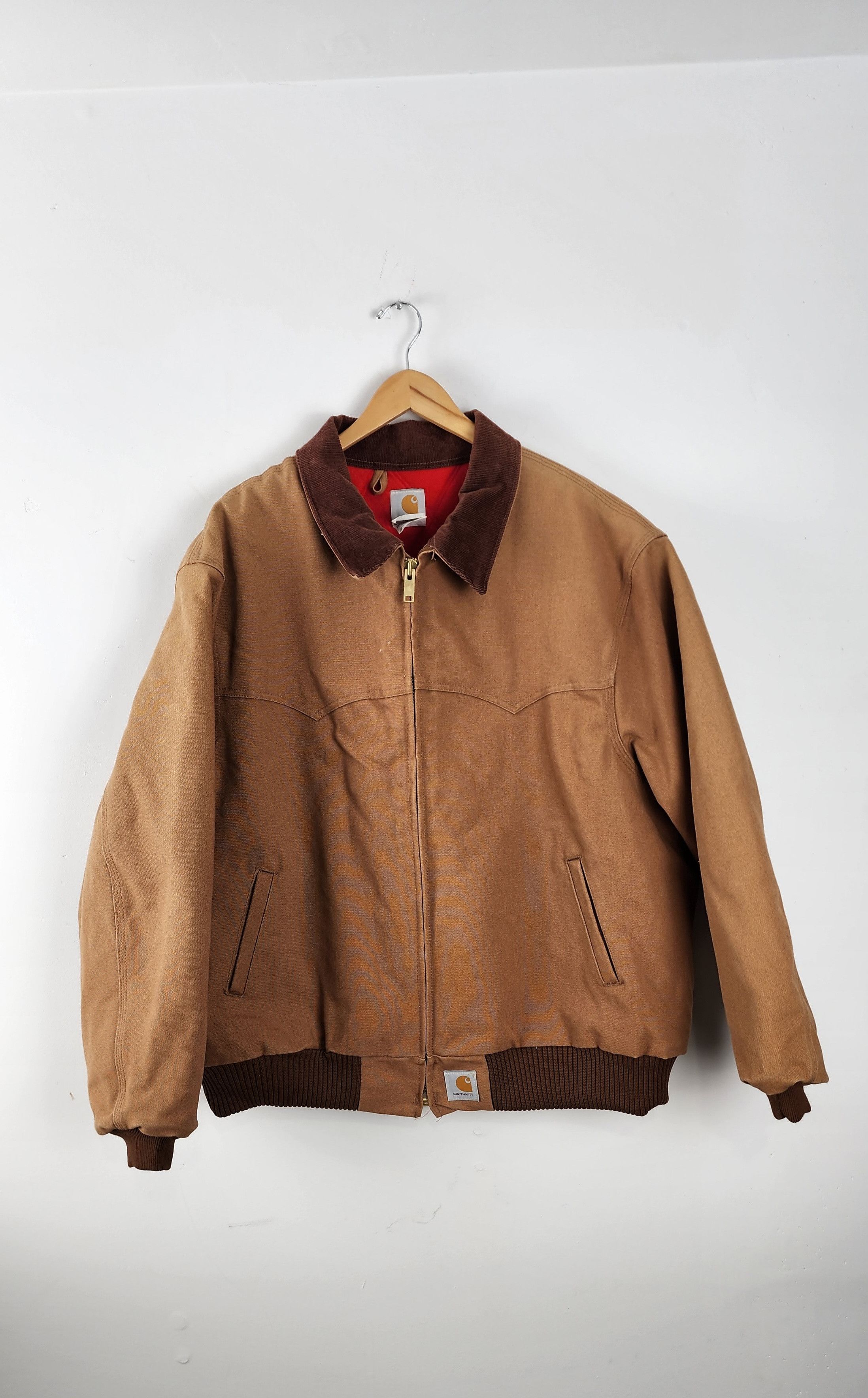 Carhartt × Streetwear Carhartt Relaxed Fit Jacket with Red