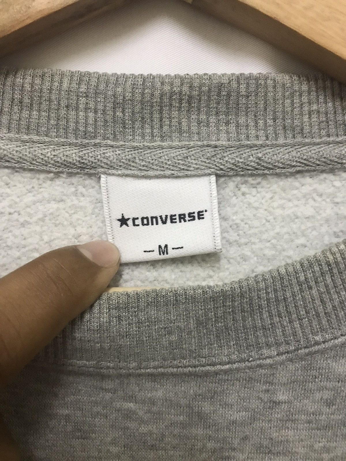 Converse Converse The Lagend Chuck Taylor Sweatshirt Big Spellout Size US M / EU 48-50 / 2 - 4 Thumbnail