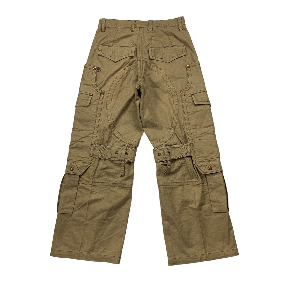 General Research × Hysteric Glamour × Japanese Brand Japanese brand Halb tactical utility multi pocket wide pants Size US 29 - 2 Thumbnail