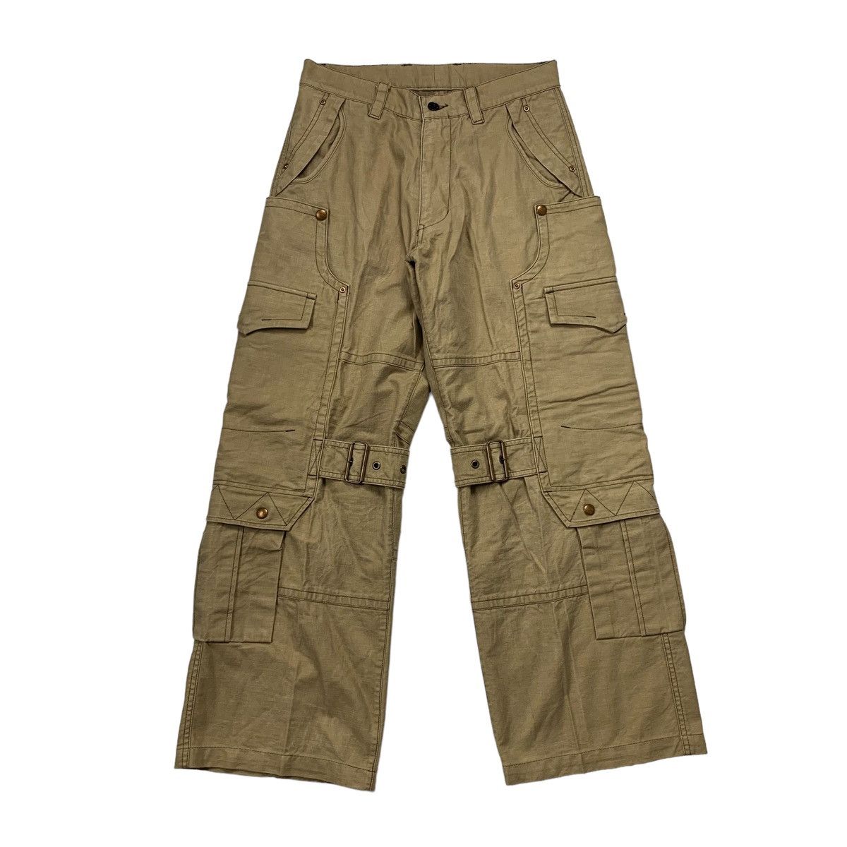 General Research × Hysteric Glamour × Japanese Brand Japanese brand Halb tactical utility multi pocket wide pants Size US 29 - 1 Thumbnail