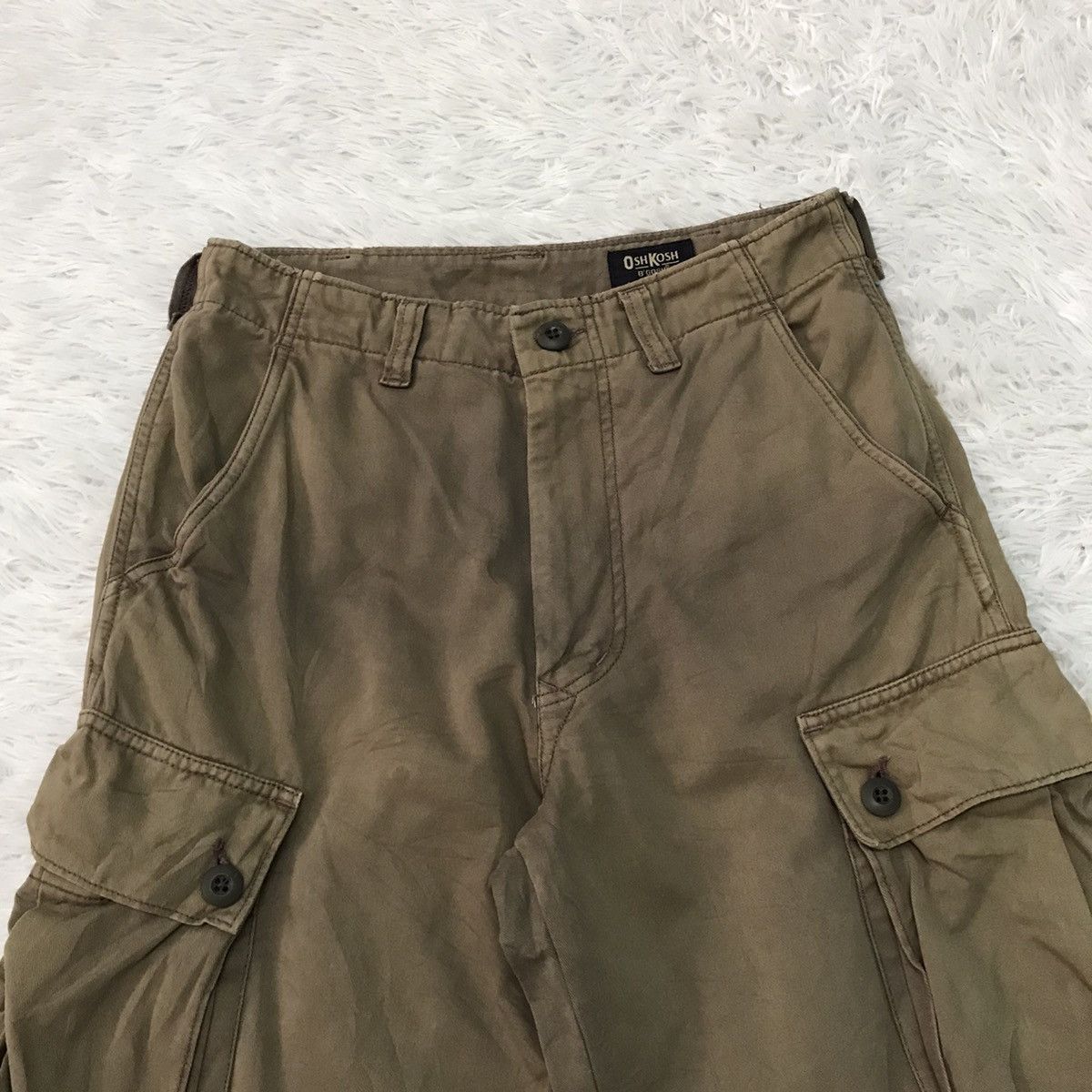 Oshkosh × Vintage Vtg OshKosh B’Gosh Cargo Pant Size US 30 / EU 46 - 7 Thumbnail