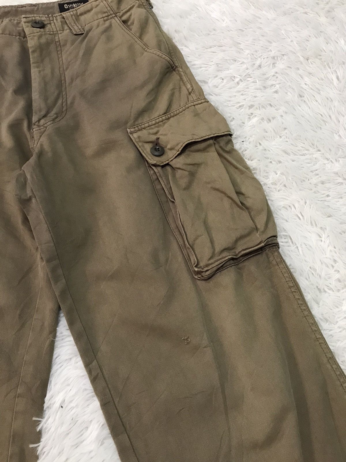 Oshkosh × Vintage Vtg OshKosh B’Gosh Cargo Pant Size US 30 / EU 46 - 6 Thumbnail
