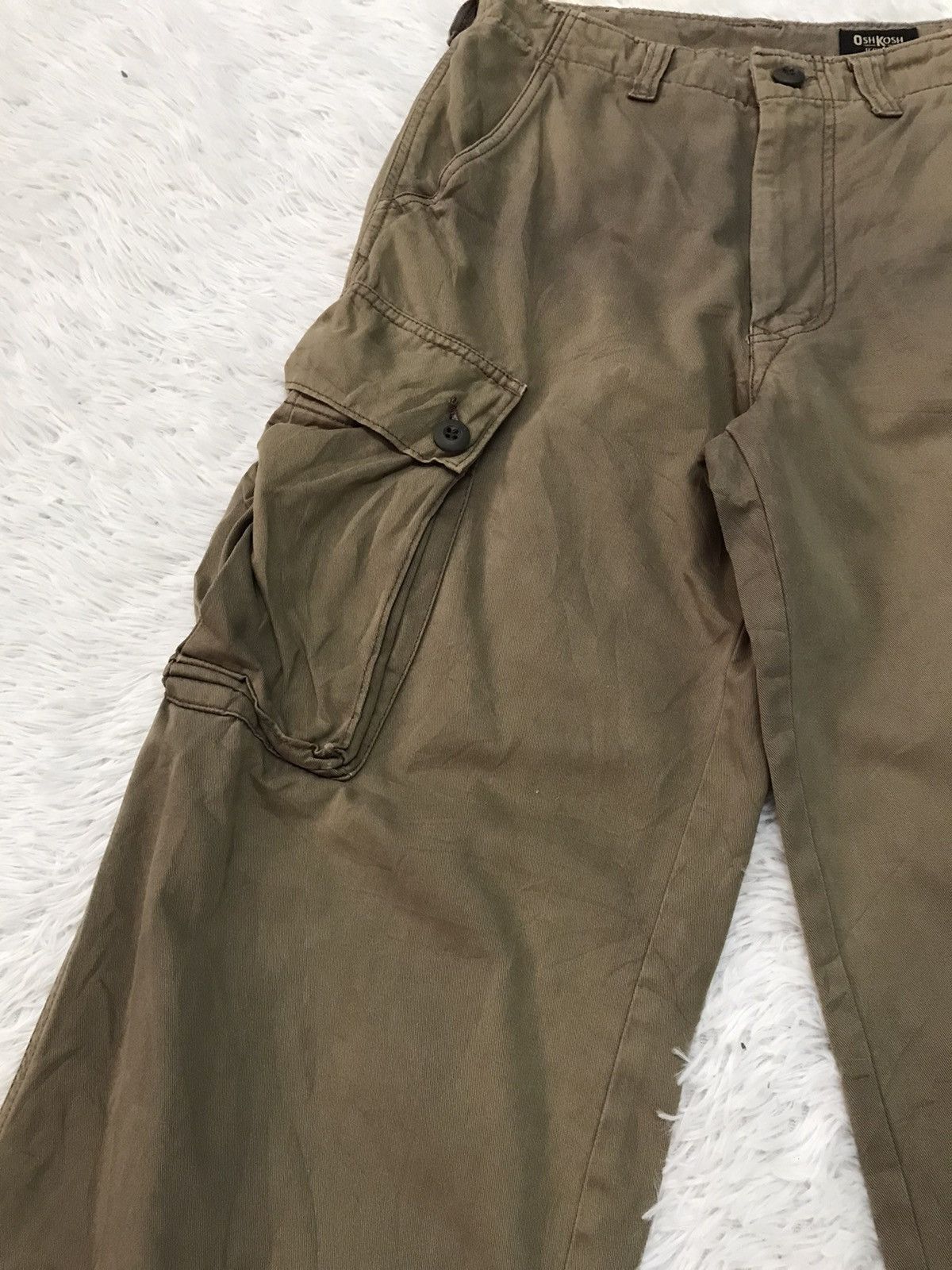 Oshkosh × Vintage Vtg OshKosh B’Gosh Cargo Pant Size US 30 / EU 46 - 5 Thumbnail