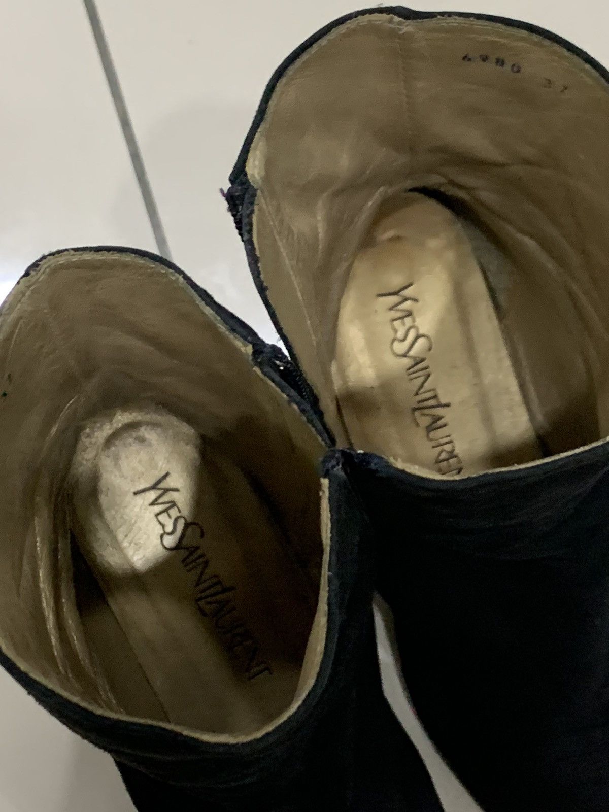 Other VINTAGE YVES SAINT LAURENT YSL ANKLE BOOTS Size US 5 / EU 37 - 8 Thumbnail