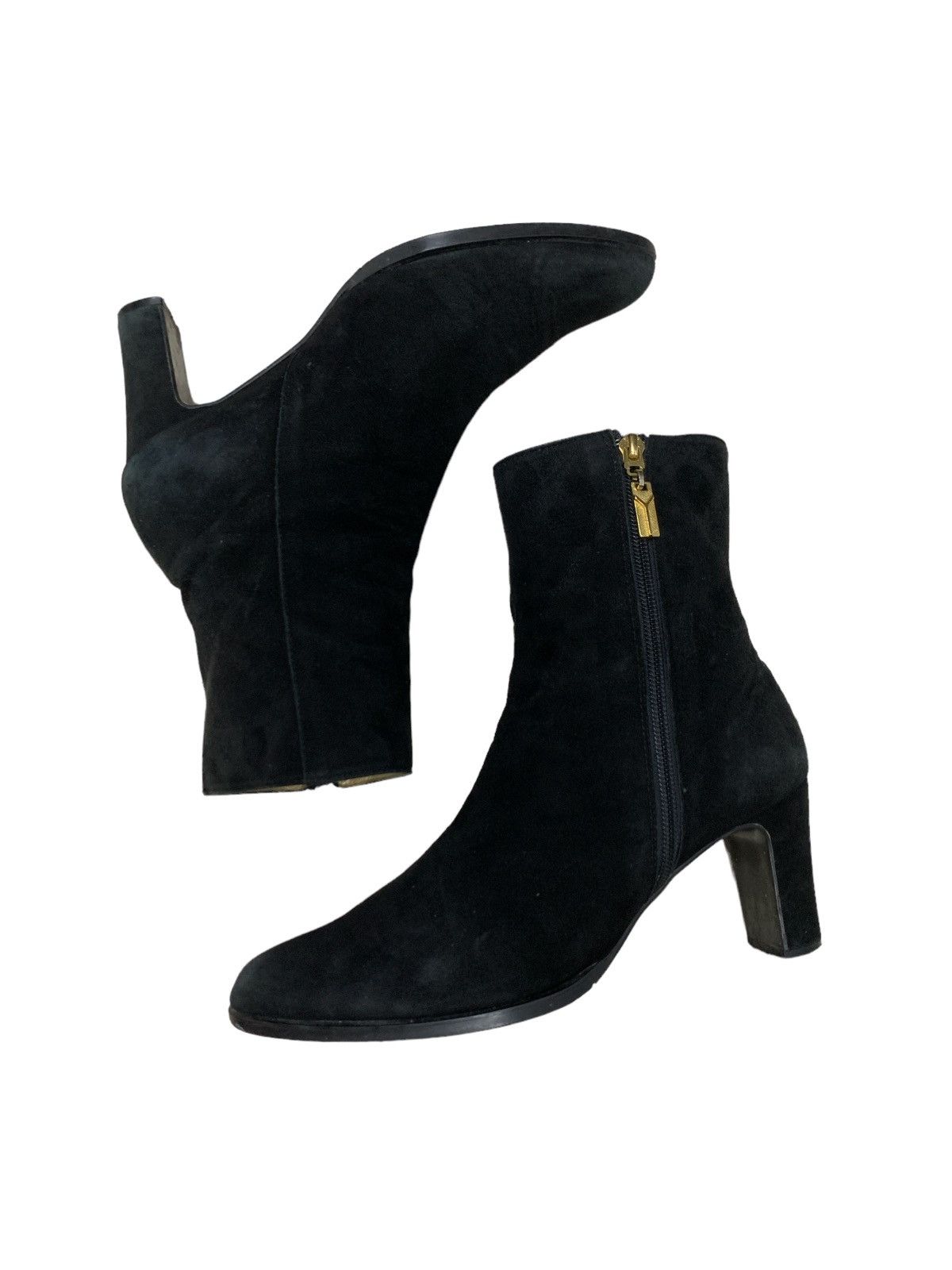 Other VINTAGE YVES SAINT LAURENT YSL ANKLE BOOTS Size US 5 / EU 37 - 6 Thumbnail