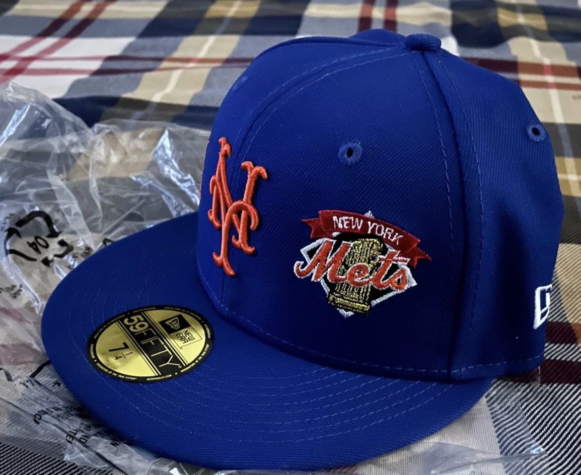 New Era 7 1/4 NY Mets fitted Size ONE SIZE - 3 Thumbnail