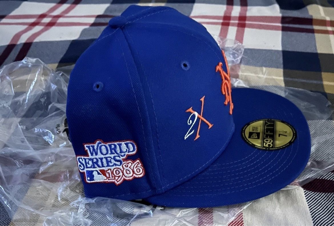New Era 7 1/4 NY Mets fitted Size ONE SIZE - 2 Thumbnail
