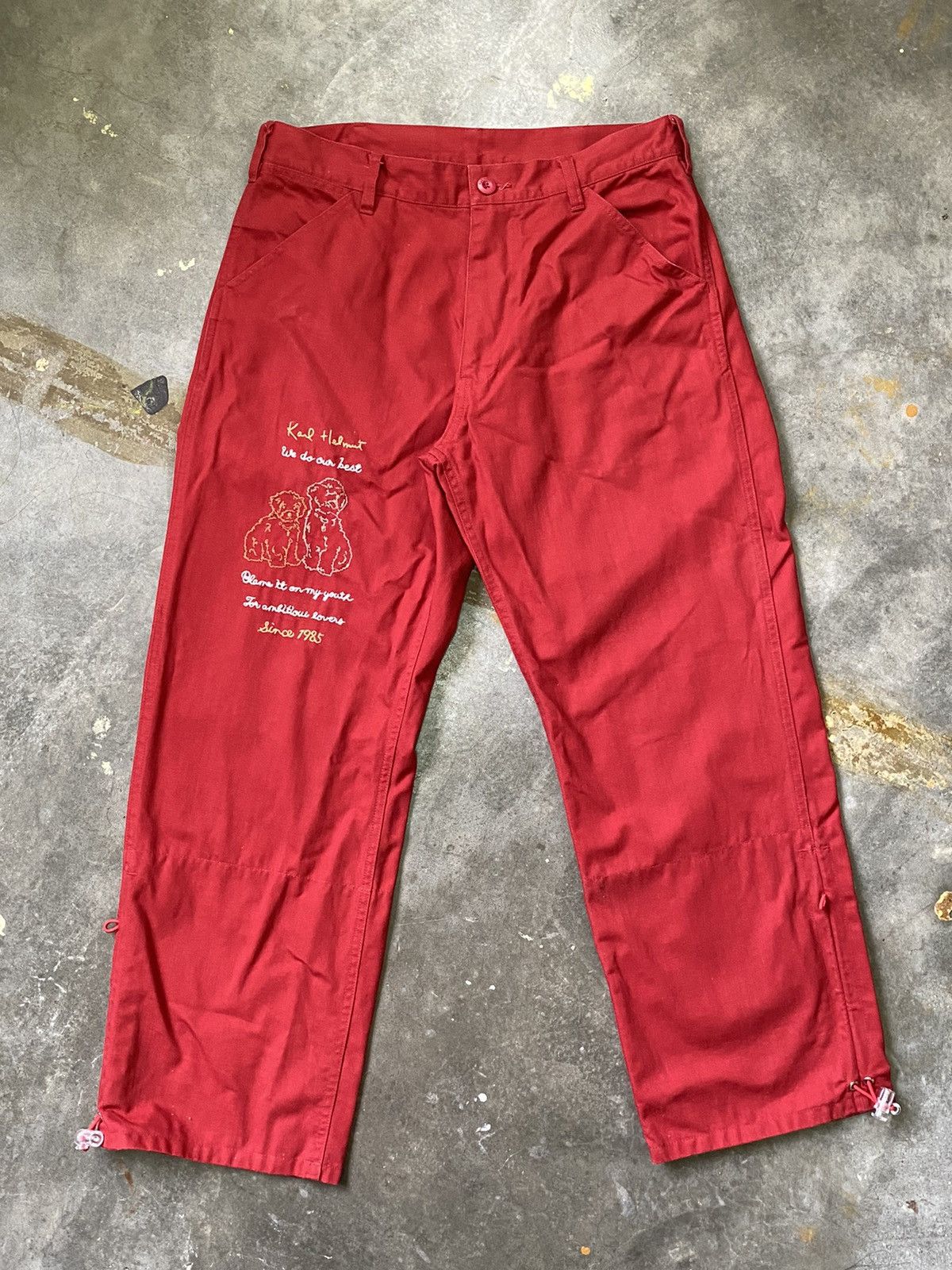 Karl Helmut Cotton Pants