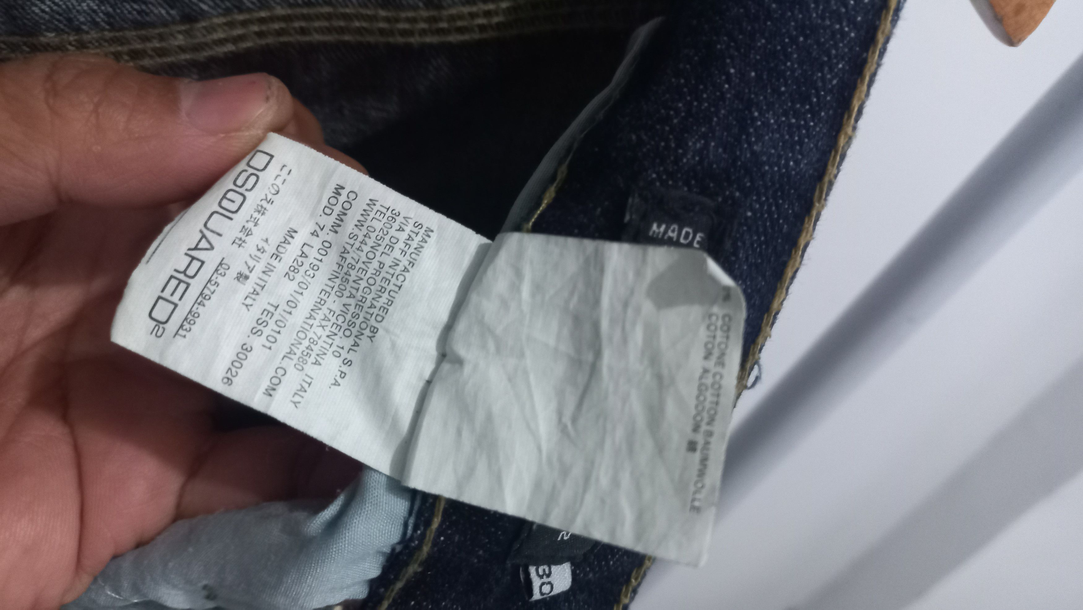 Dsquared2 Dsquared 2 Ripped Skinny jeans Size 31" - 8 Thumbnail