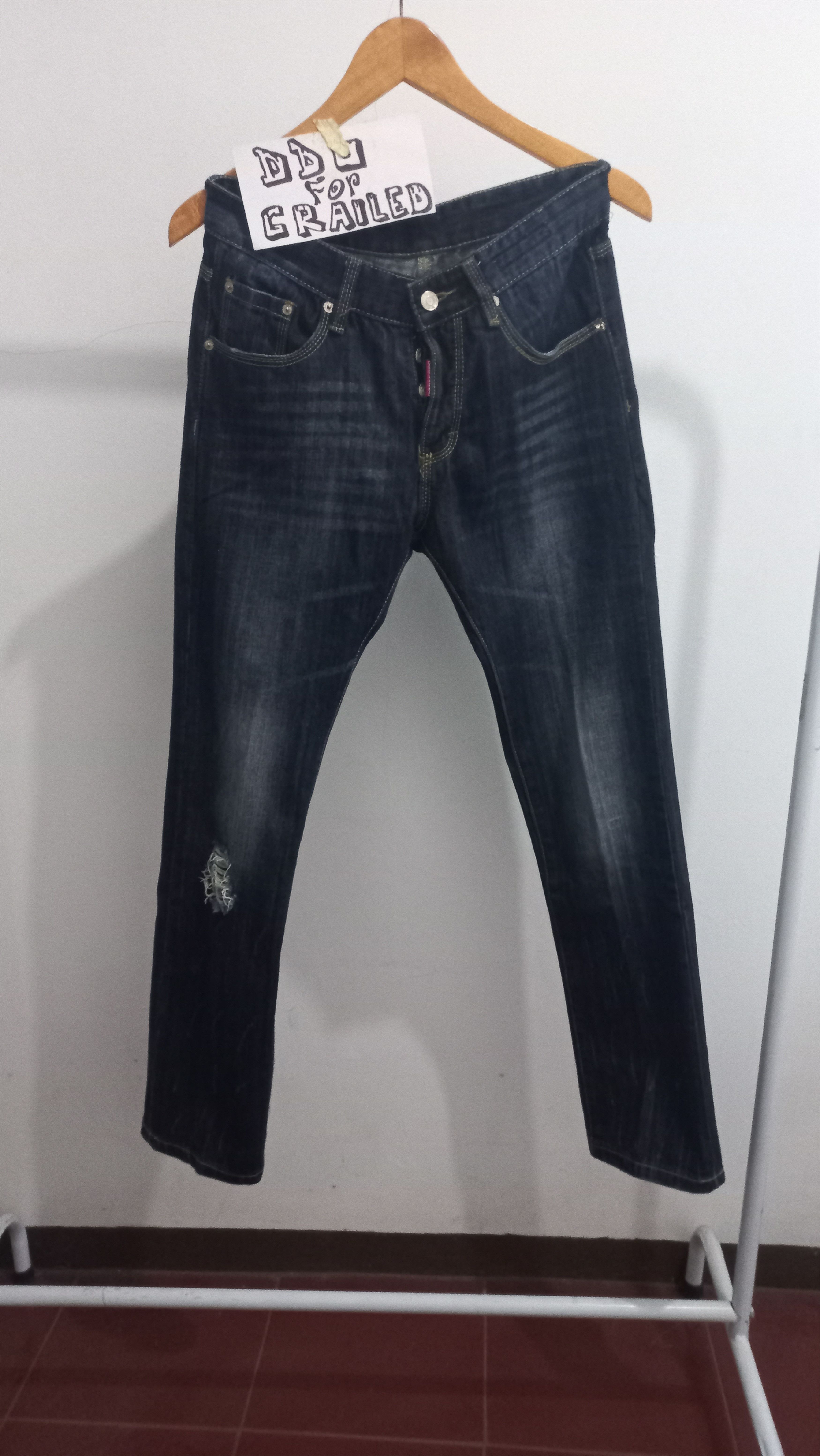 Dsquared2 Dsquared 2 Ripped Skinny jeans Size 31" - 1 Thumbnail