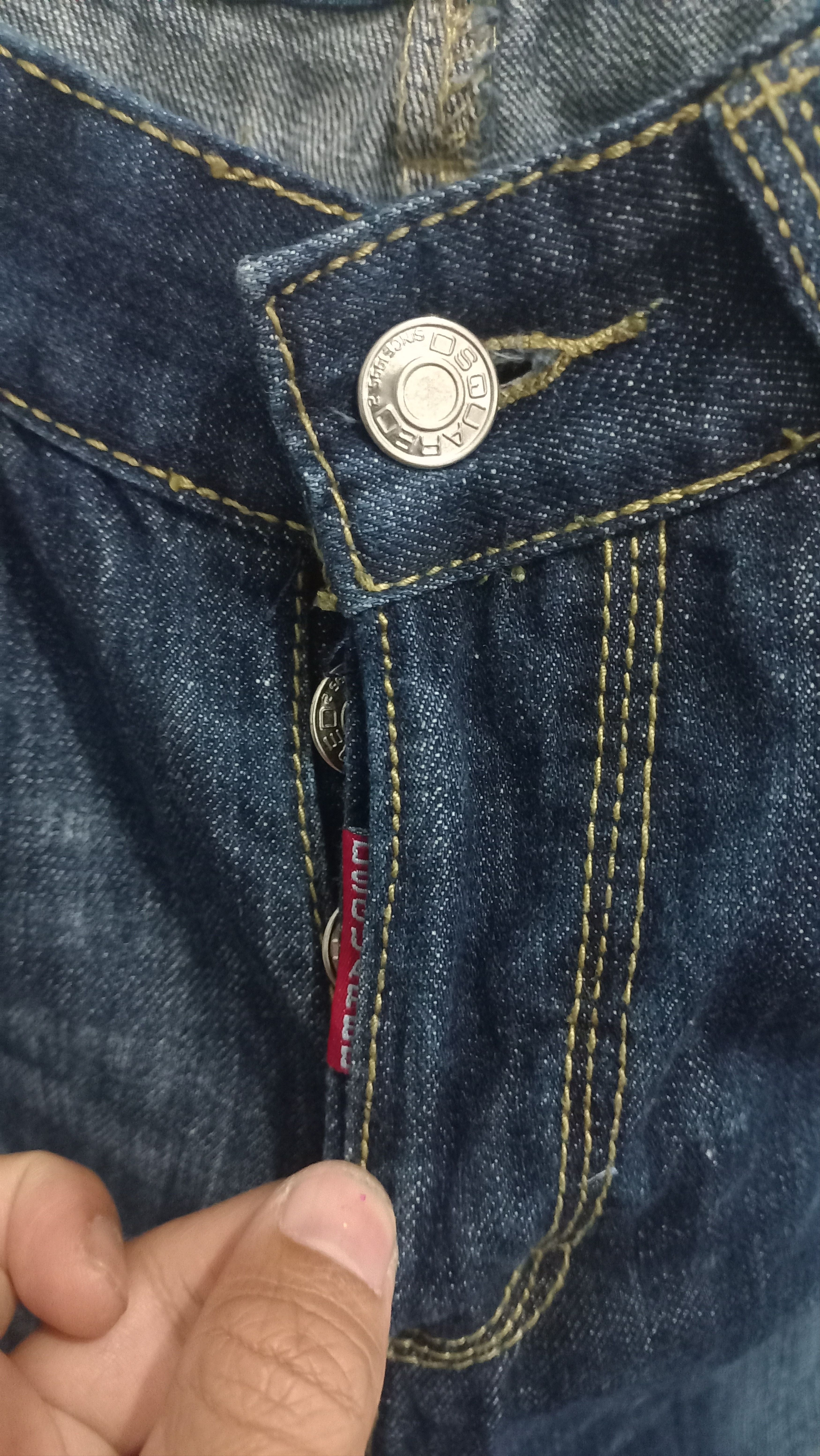 Dsquared2 Dsquared 2 Ripped Skinny jeans Size 31" - 3 Thumbnail