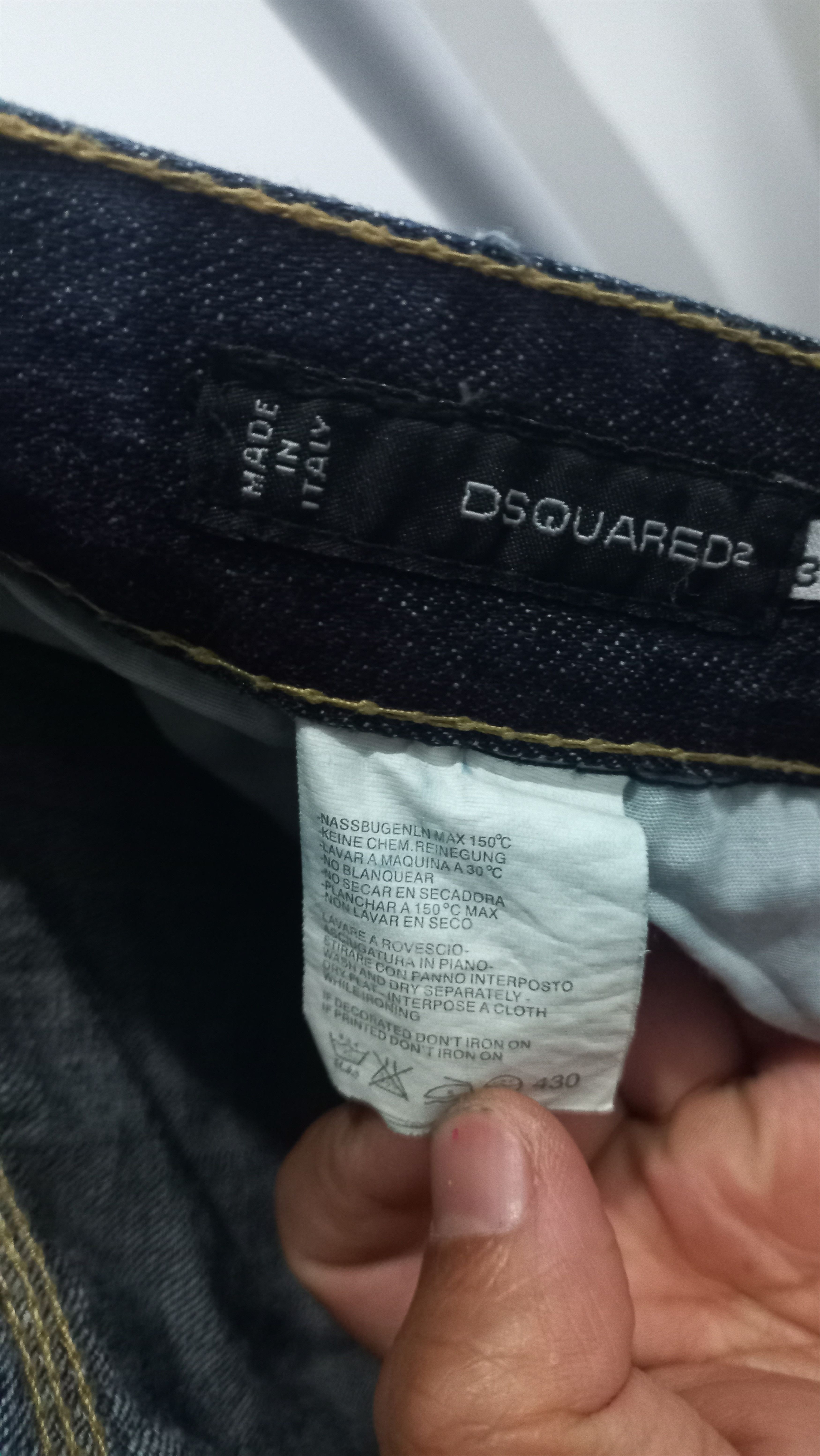 Dsquared2 Dsquared 2 Ripped Skinny jeans Size 31" - 7 Thumbnail
