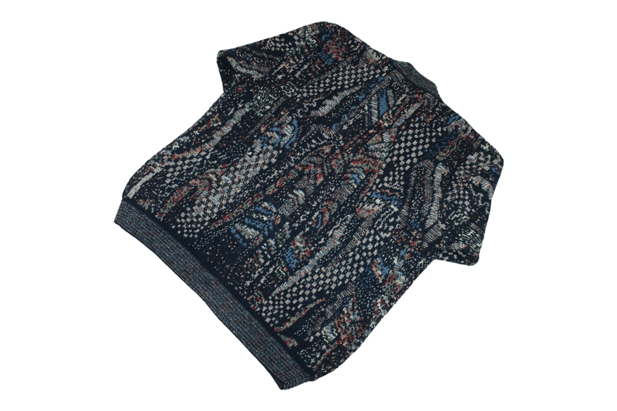Homespun Knitwear VTG🔥Gianni Sgarbi Blended Wool Italian Yarns Knit Cardigan Size US XL / EU 56 / 4 - 11 Thumbnail