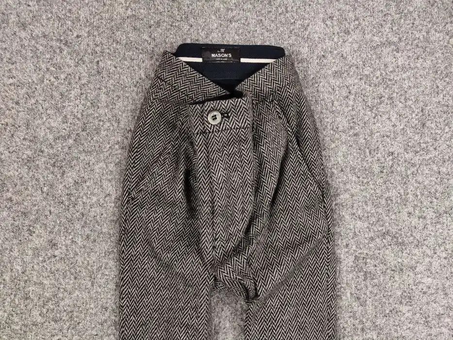 Mason's Mason's Classic premium men's Trousers with Pattern Pants Size US 34 / EU 50 - 3 Thumbnail