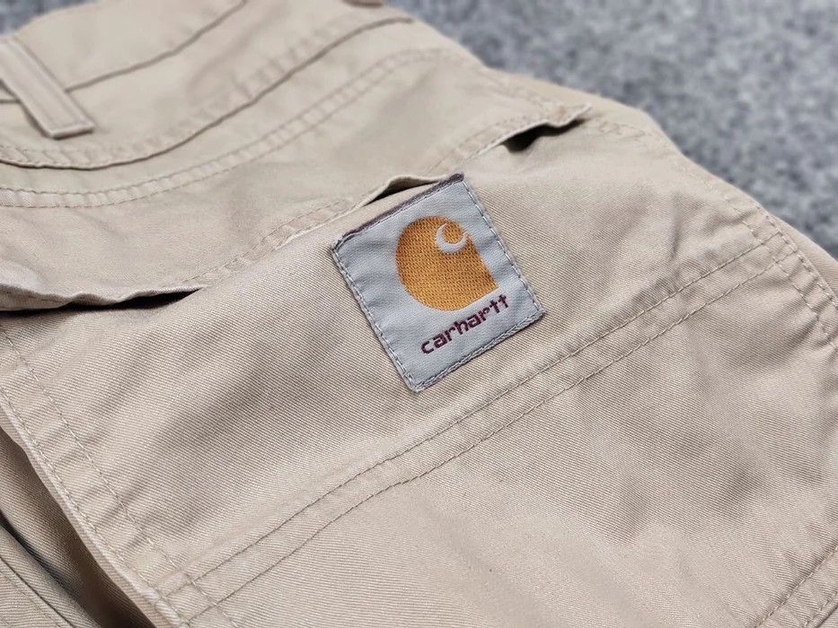 Carhartt Vintage 90s Carhartt Pocket Beige Marine Pants Travis Scott Size US 34 / EU 50 - 3 Thumbnail