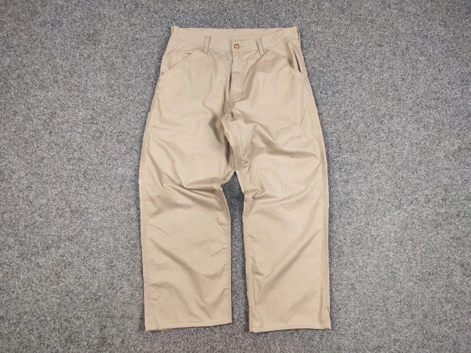 Carhartt Vintage 90s Carhartt Pocket Beige Marine Pants Travis Scott Size US 34 / EU 50 - 7 Thumbnail