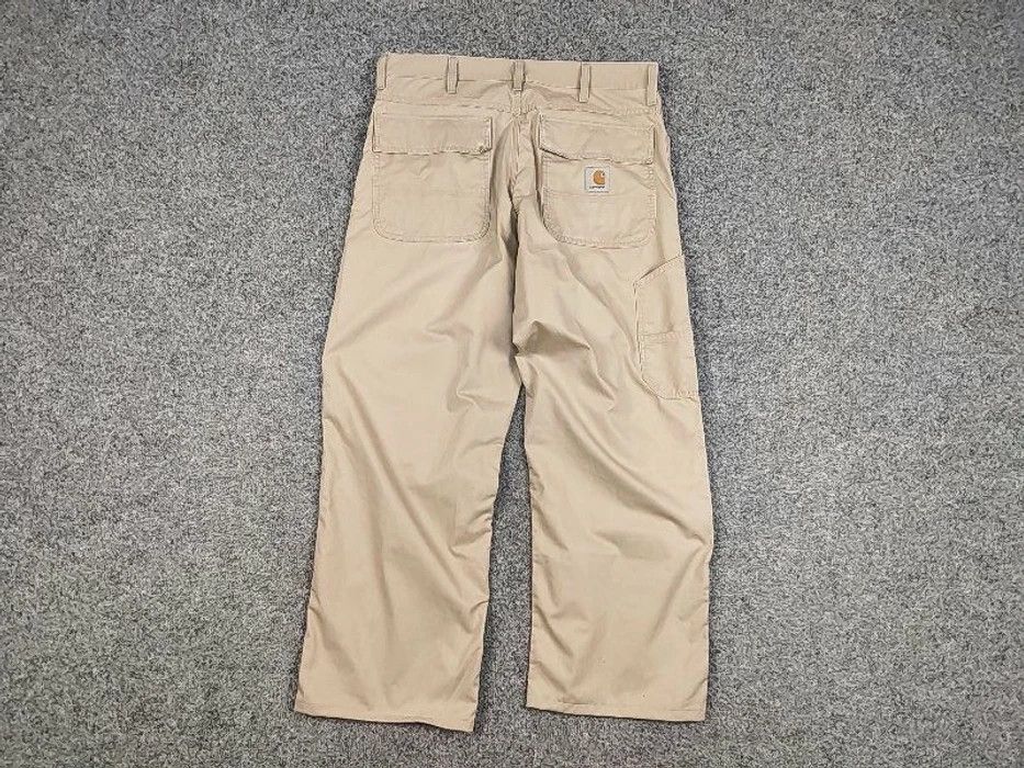 Carhartt Vintage 90s Carhartt Pocket Beige Marine Pants Travis Scott Size US 34 / EU 50 - 8 Thumbnail