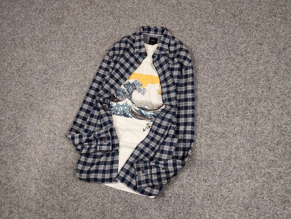 Flannel Vintage Flannel Shirt Travis Scott Style Streetwear Hype Size US M / EU 48-50 / 2 - 4 Thumbnail