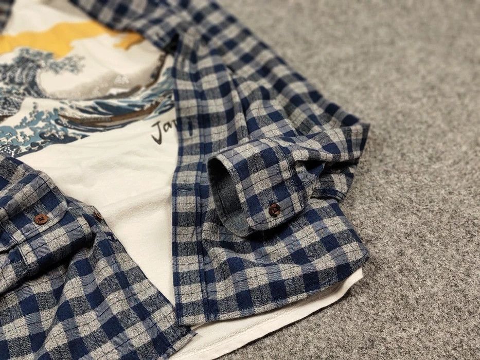 Flannel Vintage Flannel Shirt Travis Scott Style Streetwear Hype Size US M / EU 48-50 / 2 - 8 Thumbnail