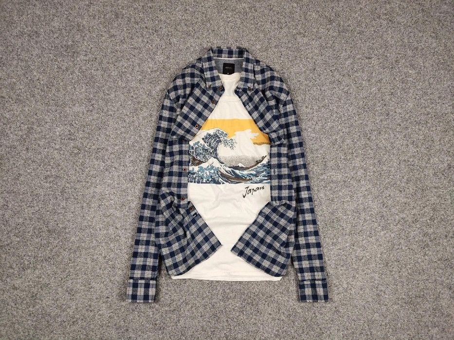 Flannel Vintage Flannel Shirt Travis Scott Style Streetwear Hype Size US M / EU 48-50 / 2 - 1 Thumbnail