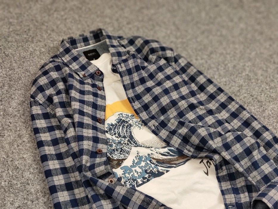 Flannel Vintage Flannel Shirt Travis Scott Style Streetwear Hype Size US M / EU 48-50 / 2 - 7 Thumbnail