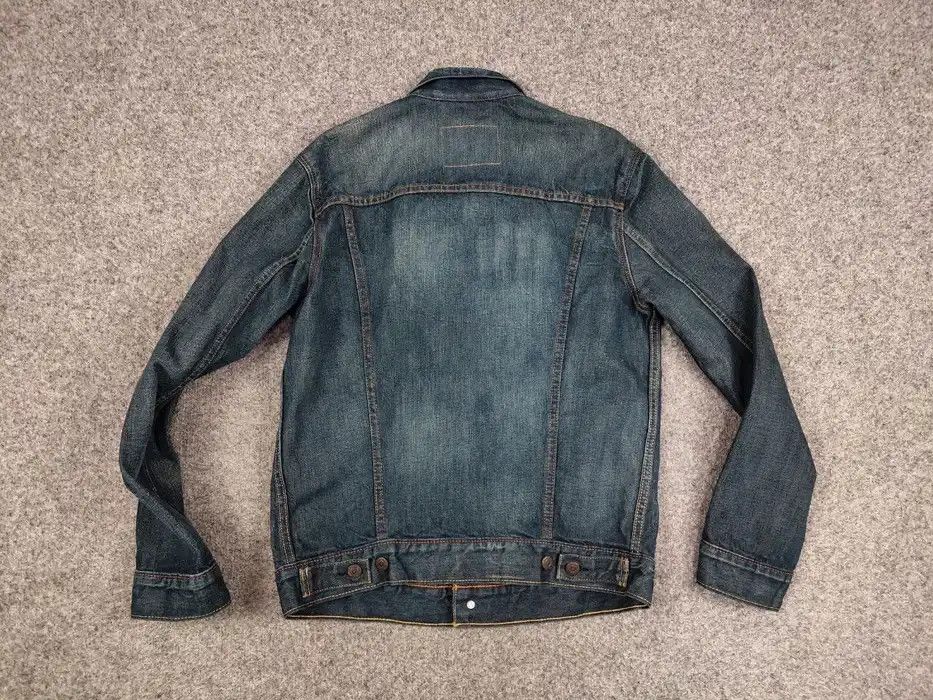 Levi's Vintgae Levis Dark Wash Denim Trucker Jean Jacket Button Up Size US M / EU 48-50 / 2 - 6 Thumbnail