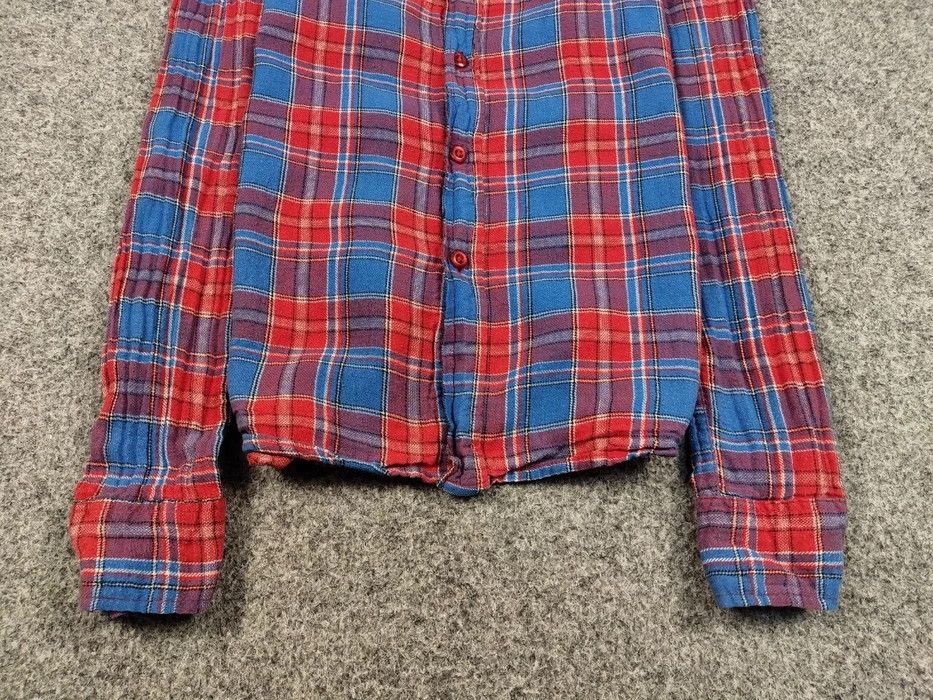 Flannel Vintage 90's Japanese Brand Browny Plaid Flannel Shirt Size US L / EU 52-54 / 3 - 4 Thumbnail
