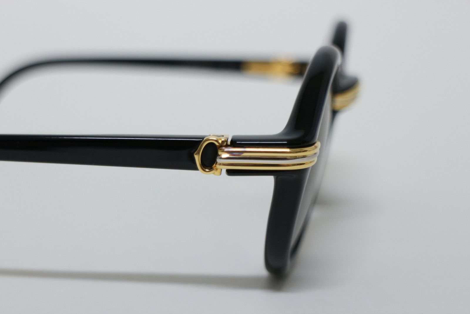 Cartier Cartier Cabriolet sunglasses Vintage Black Trinity Round Size ONE SIZE - 10 Thumbnail