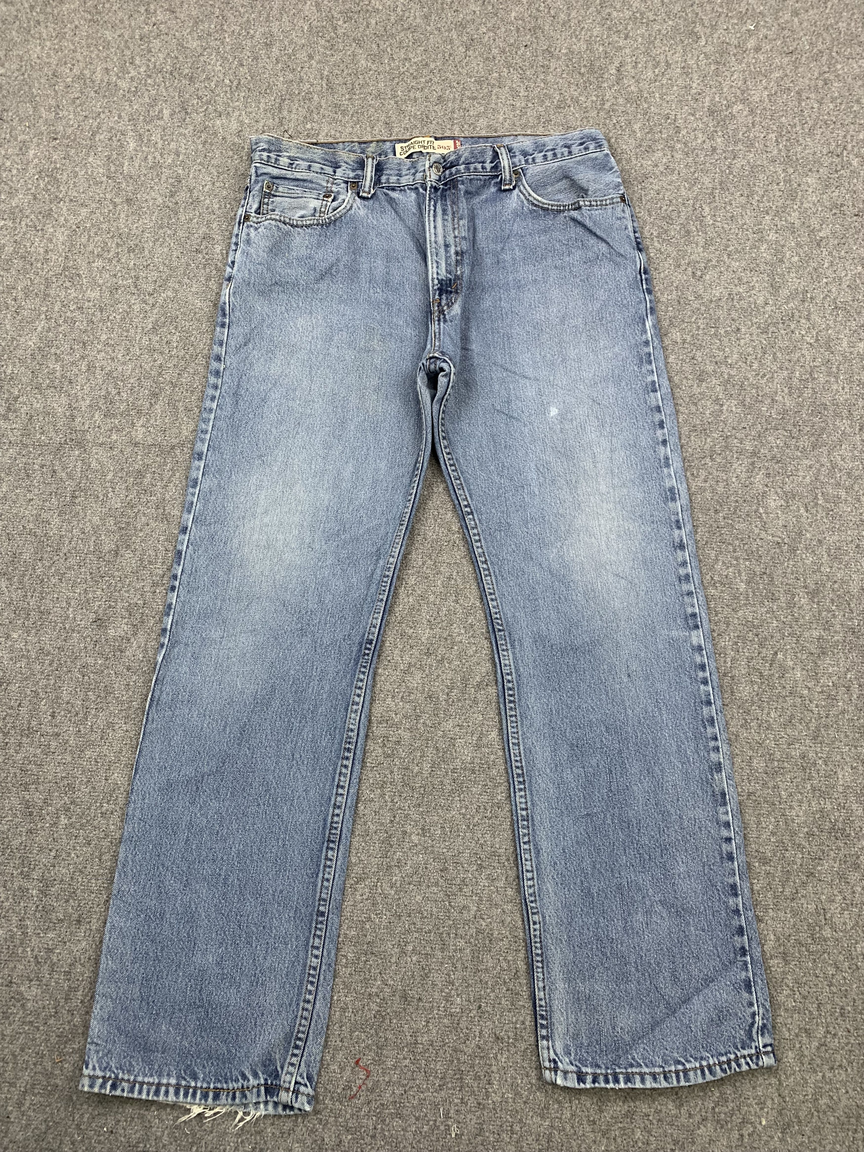 Levi's Vintage Levis 505 Faded Blue Jeans DP1705 Size US 36 / EU 52 - 1 Thumbnail