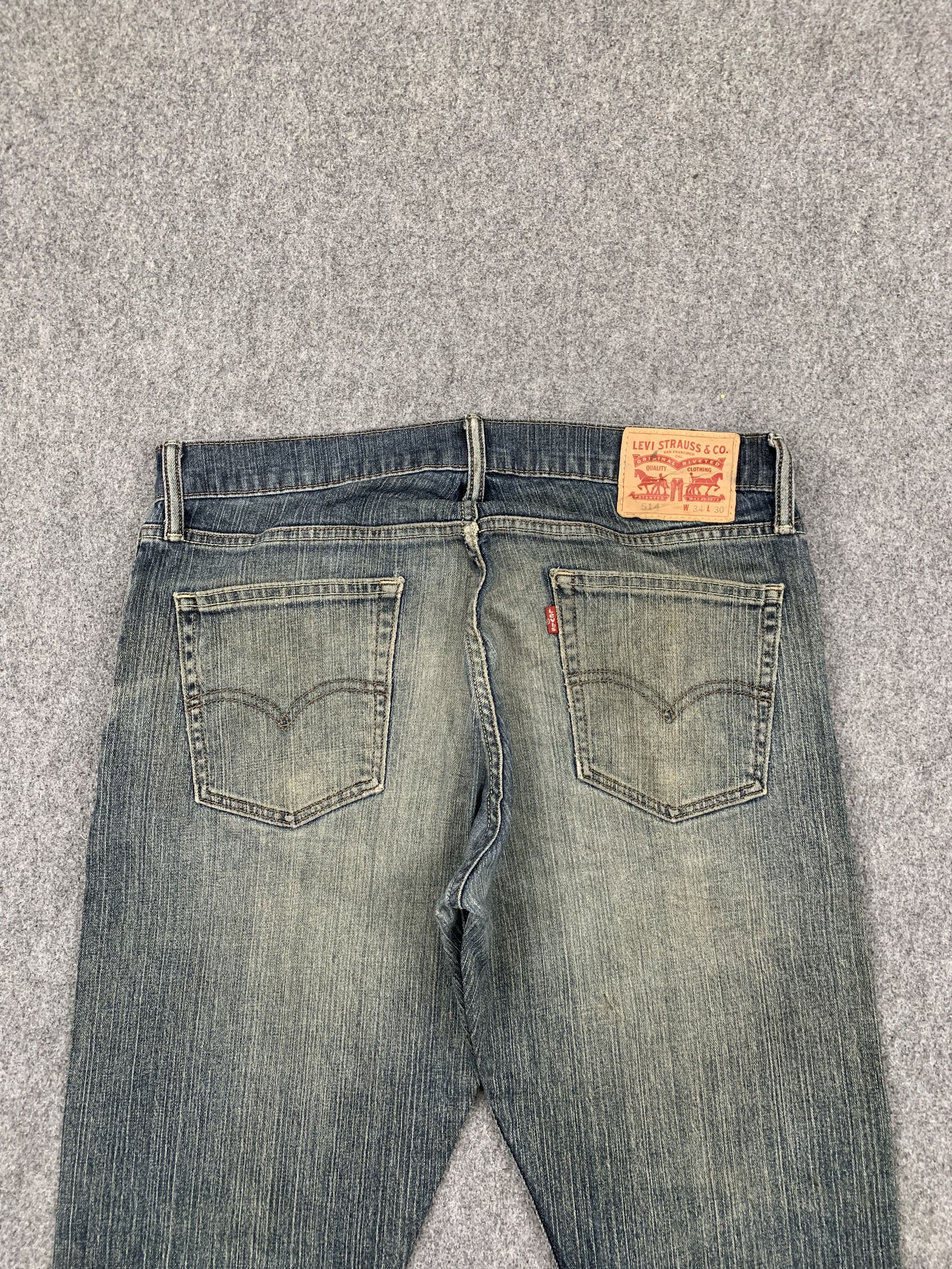 Levi's Faded Blue Vintage Levis 514 Jeans DP1706 Size US 36 / EU 52 - 4 Thumbnail