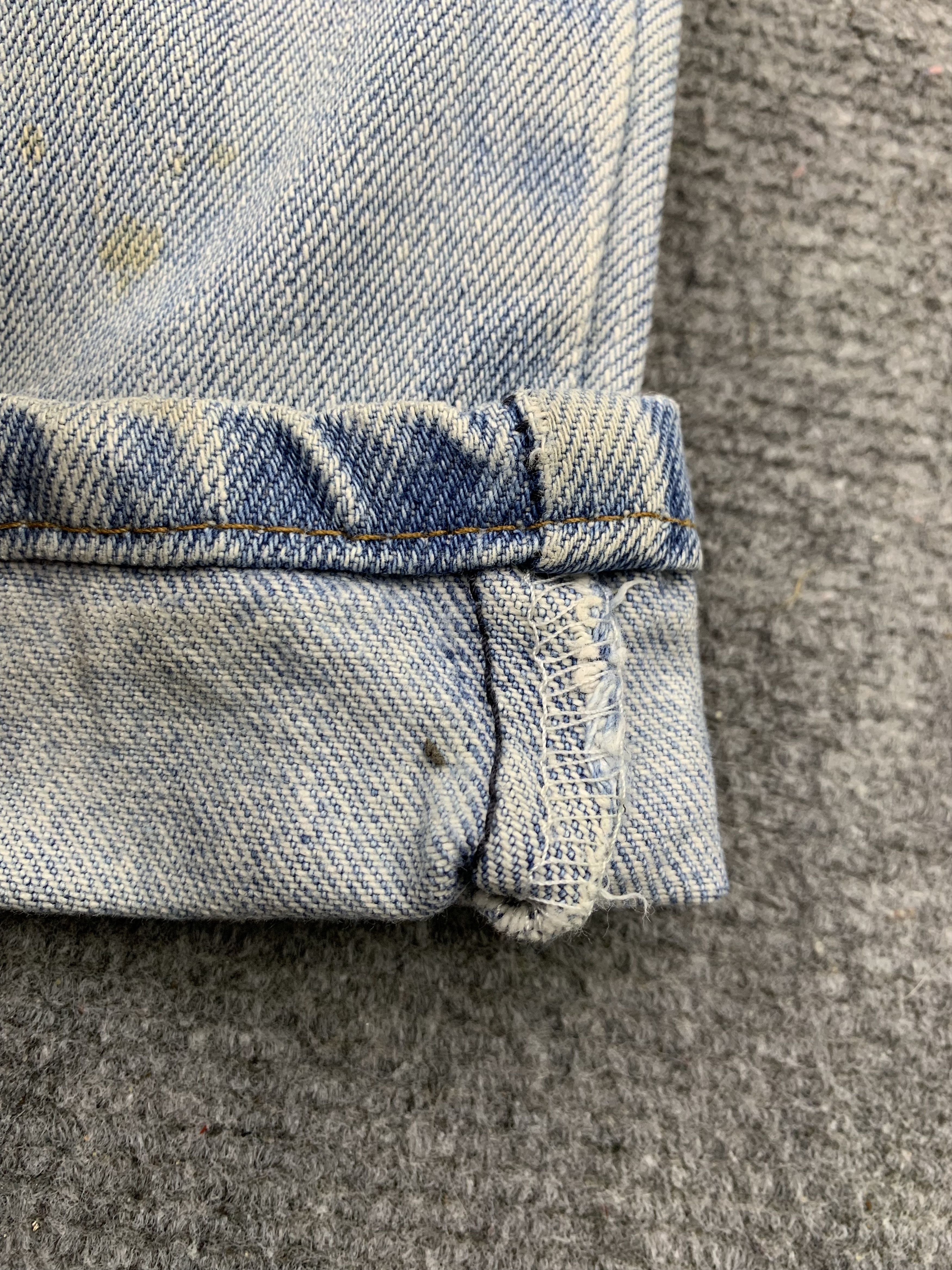 Levi's Vintage Levis 550 Light Wash Jeans DP1710 Size US 34 / EU 50 - 10 Thumbnail