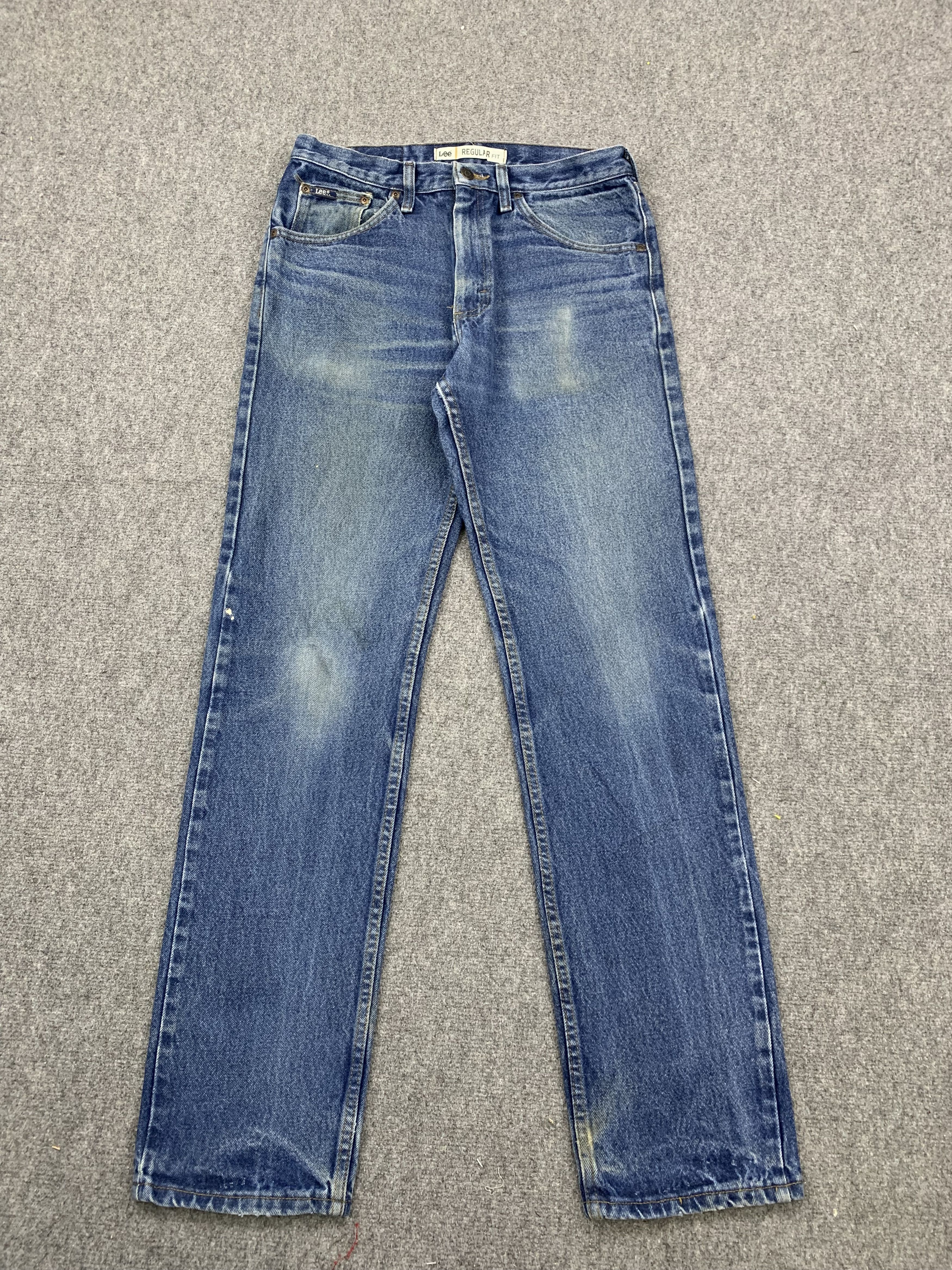 Lee × Vintage Vintage Lee Blue Denim Jeans DP1712 Size US 34 / EU 50 - 1 Thumbnail
