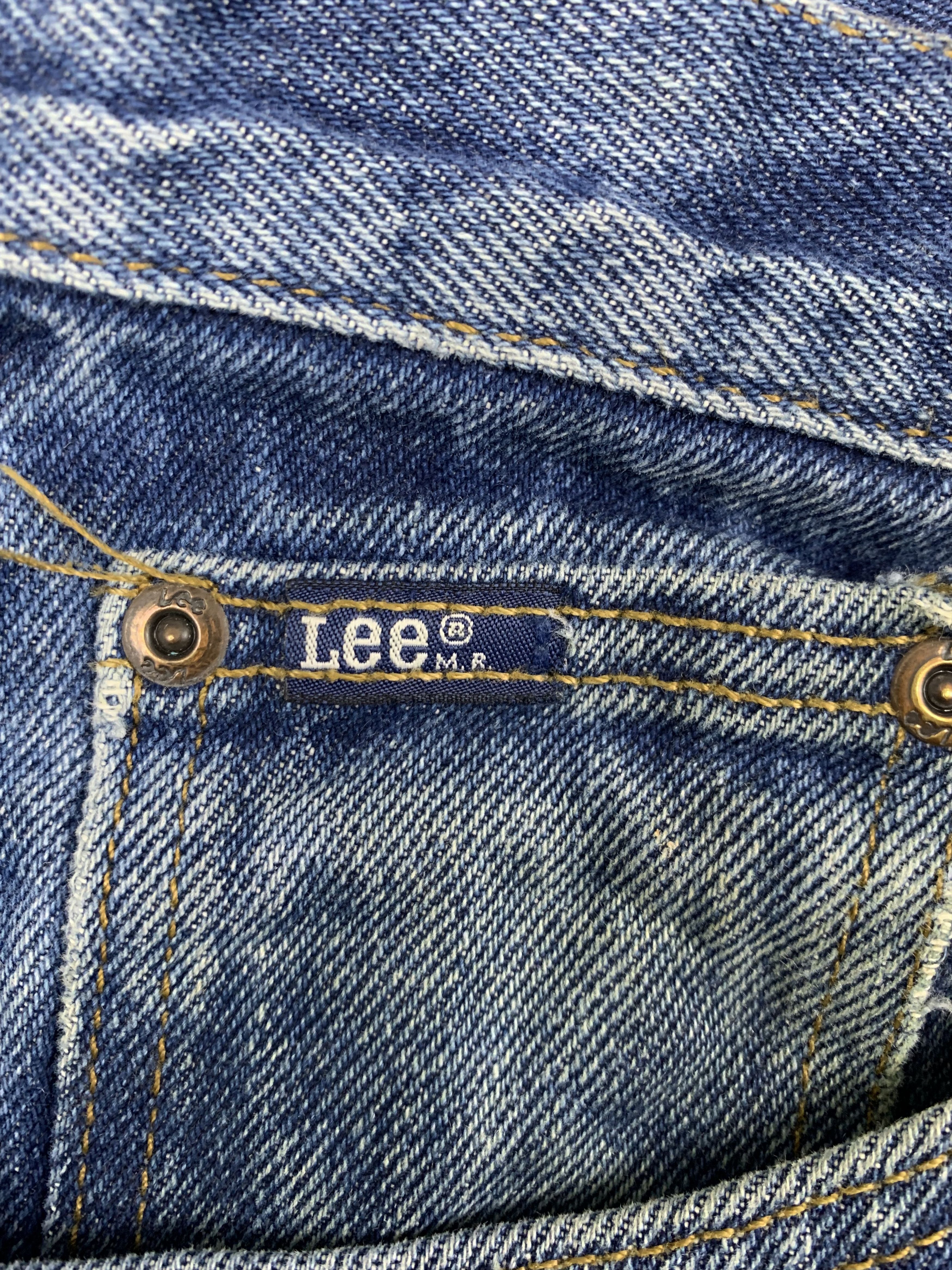 Lee × Vintage Vintage Lee Blue Denim Jeans DP1712 Size US 34 / EU 50 - 9 Thumbnail