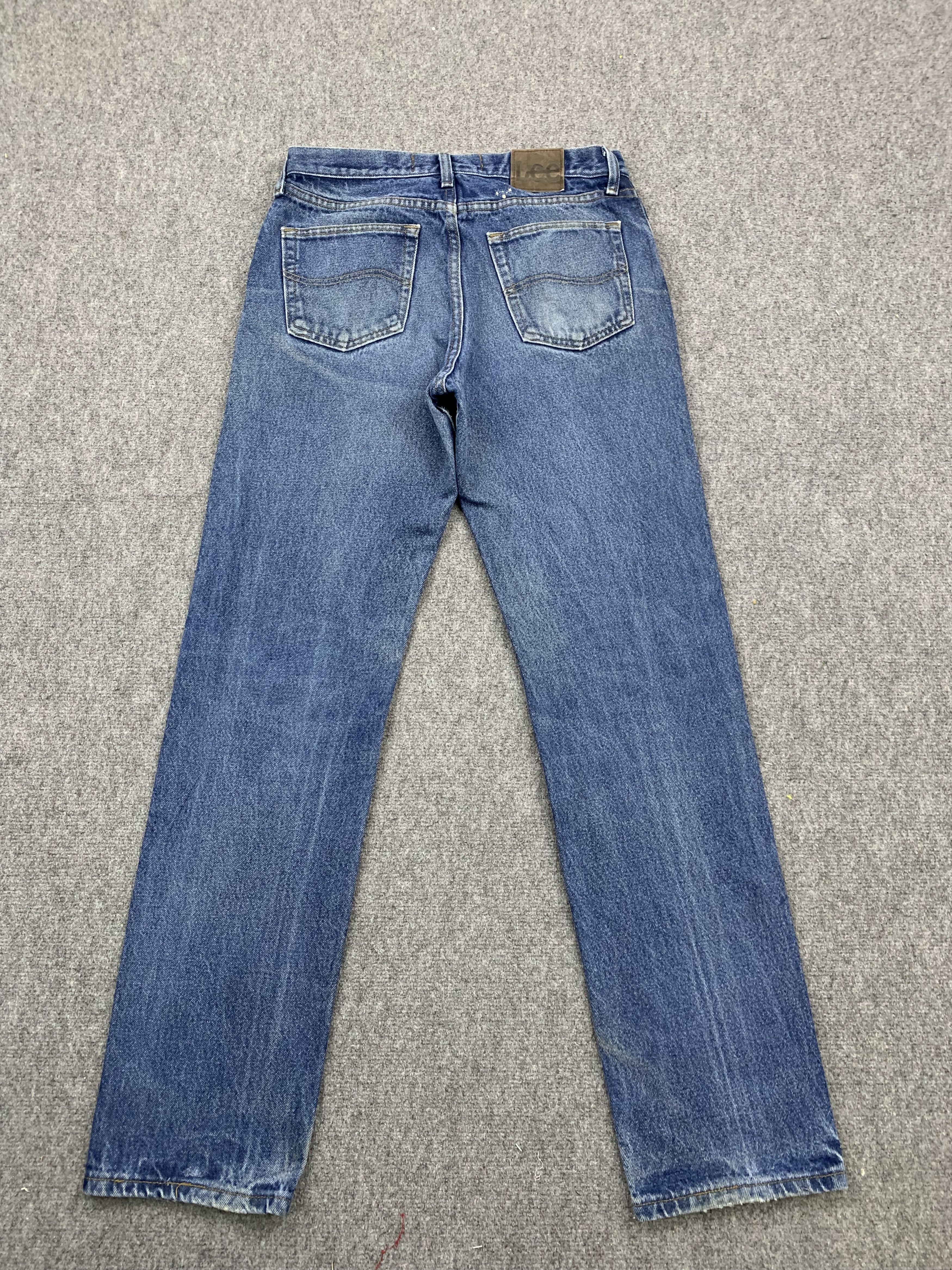 Lee × Vintage Vintage Lee Blue Denim Jeans DP1712 Size US 34 / EU 50 - 3 Thumbnail