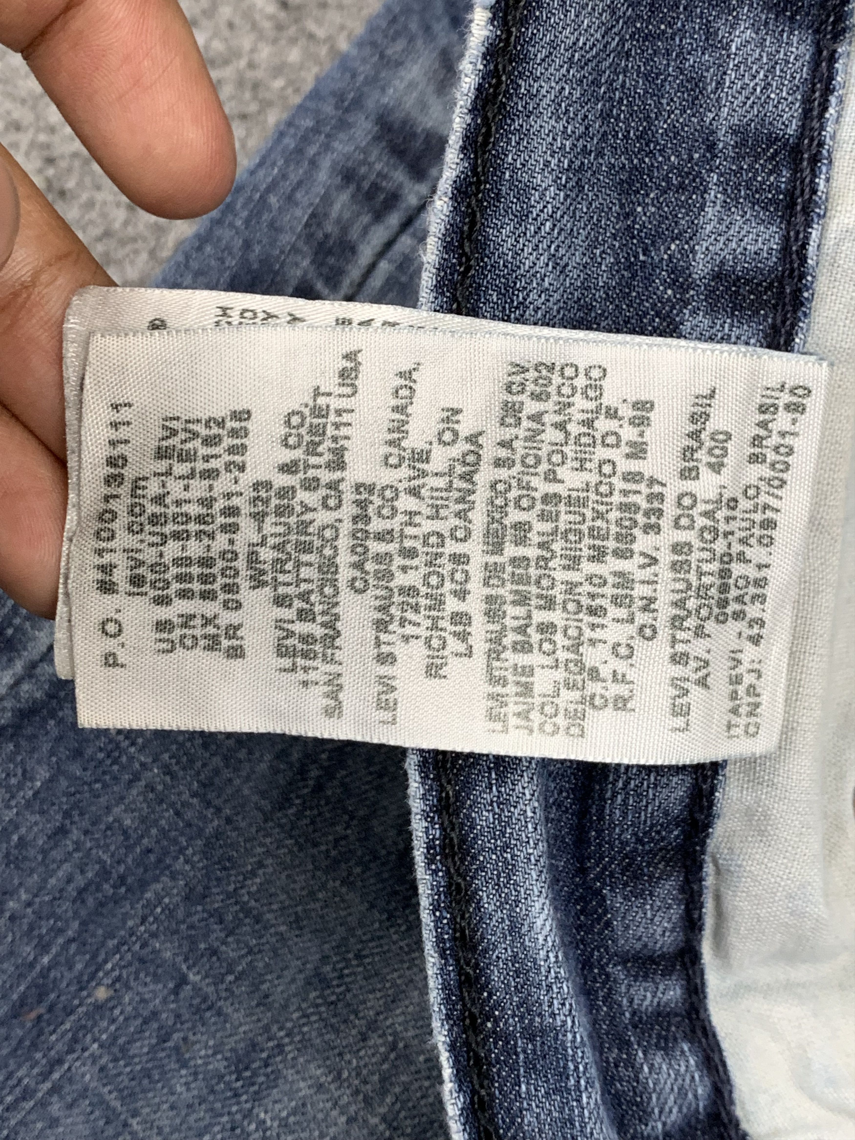 Levi's Faded Blue Vintage Levis 559 Jeans DP1714 Size US 41 - 12 Thumbnail