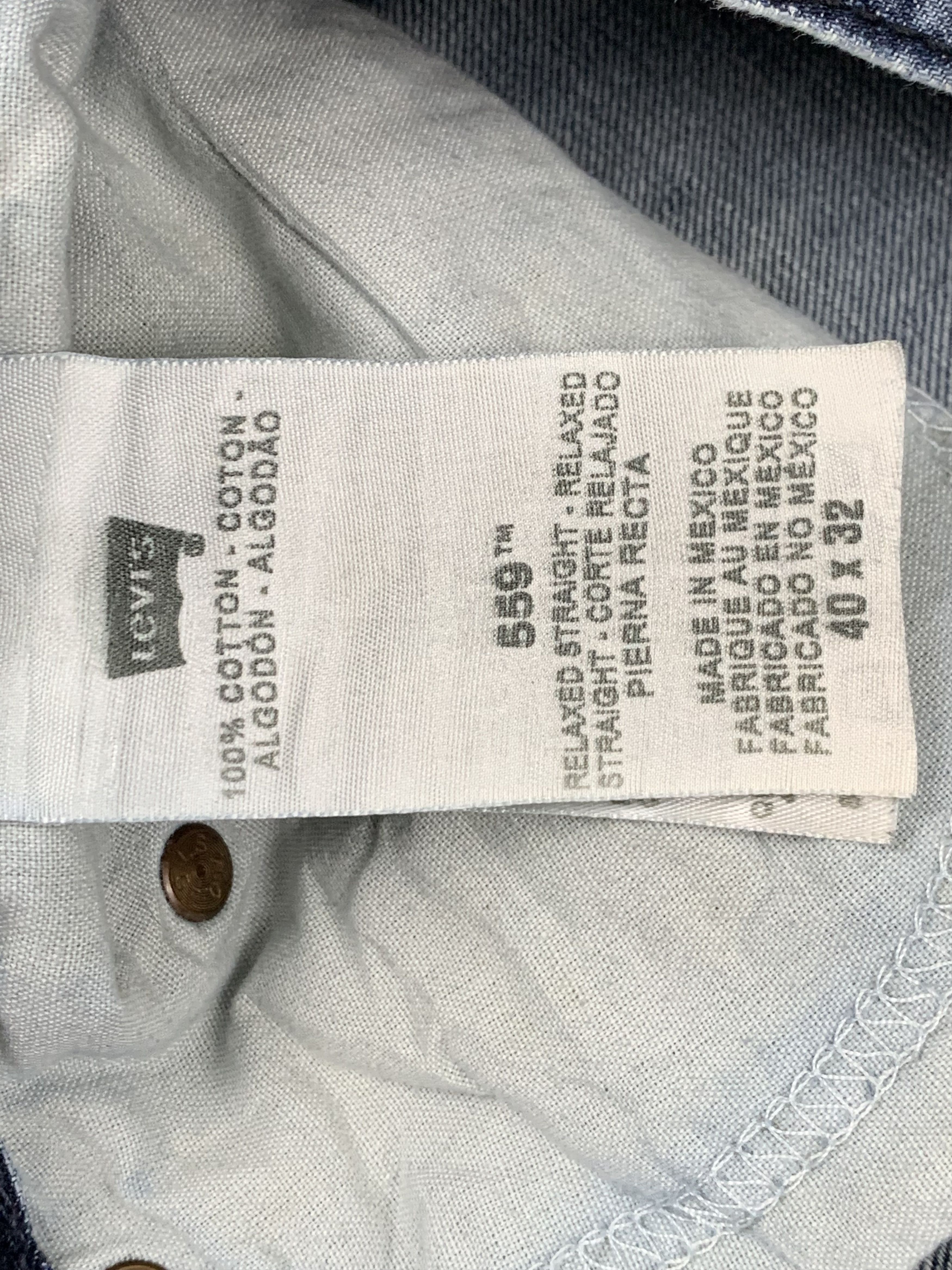 Levi's Faded Blue Vintage Levis 559 Jeans DP1714 Size US 41 - 9 Thumbnail