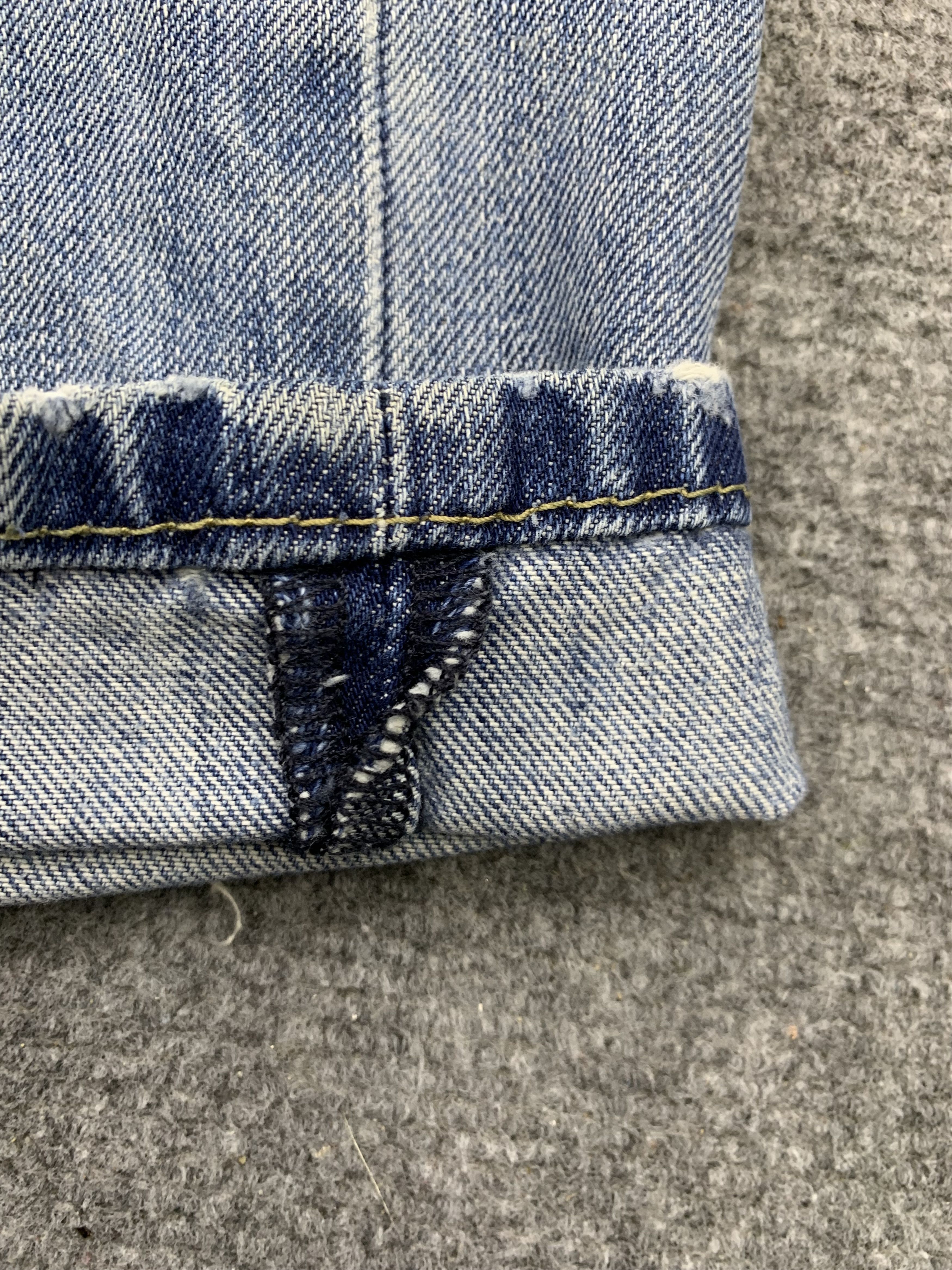 Levi's Vintage Levis 505 Light Wash Jeans DP1715 Size US 34 / EU 50 - 9 Thumbnail