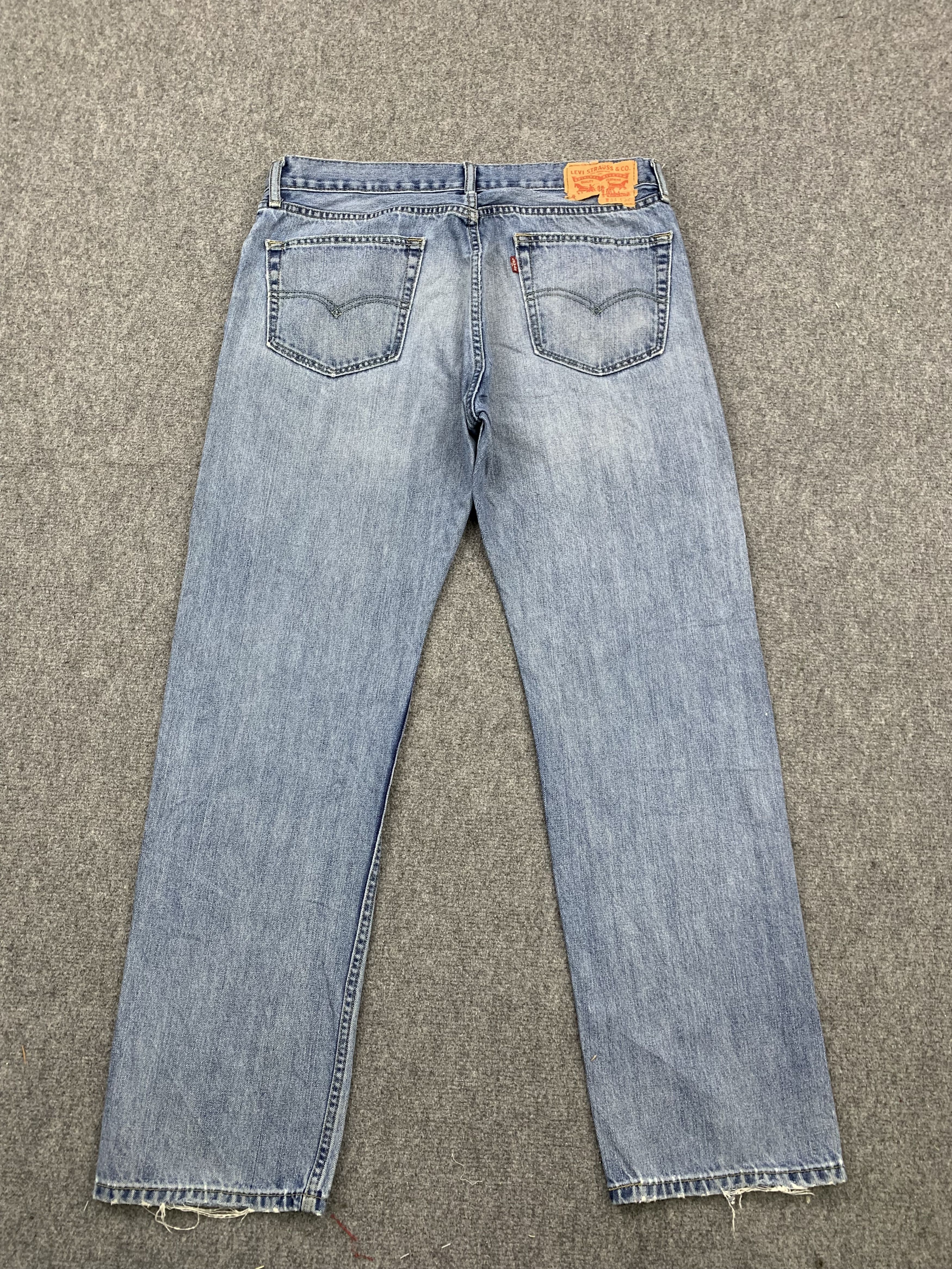 Levi's Vintage Levis 505 Light Wash Jeans DP1715 Size US 34 / EU 50 - 3 Thumbnail