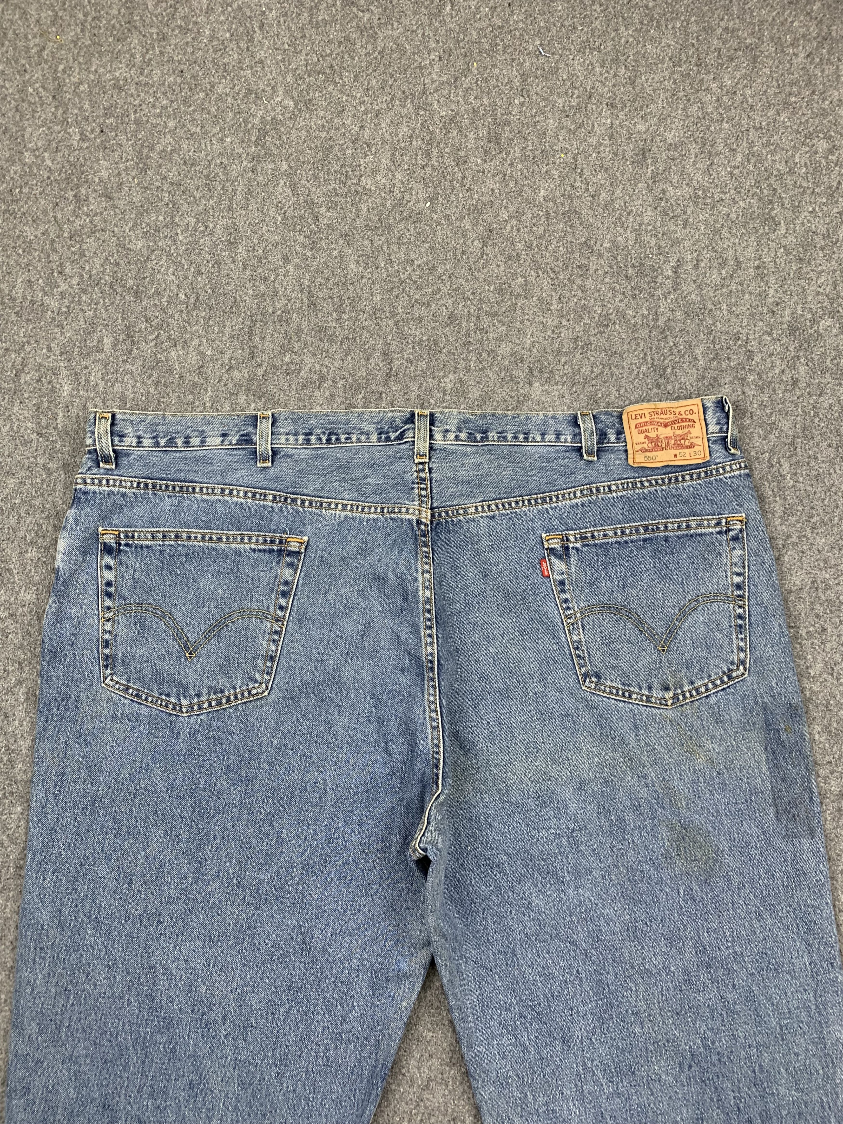 Levi's Vintage Levis 550 Light Blue Jeans DP1718 Size US 44 / EU 60 - 4 Thumbnail