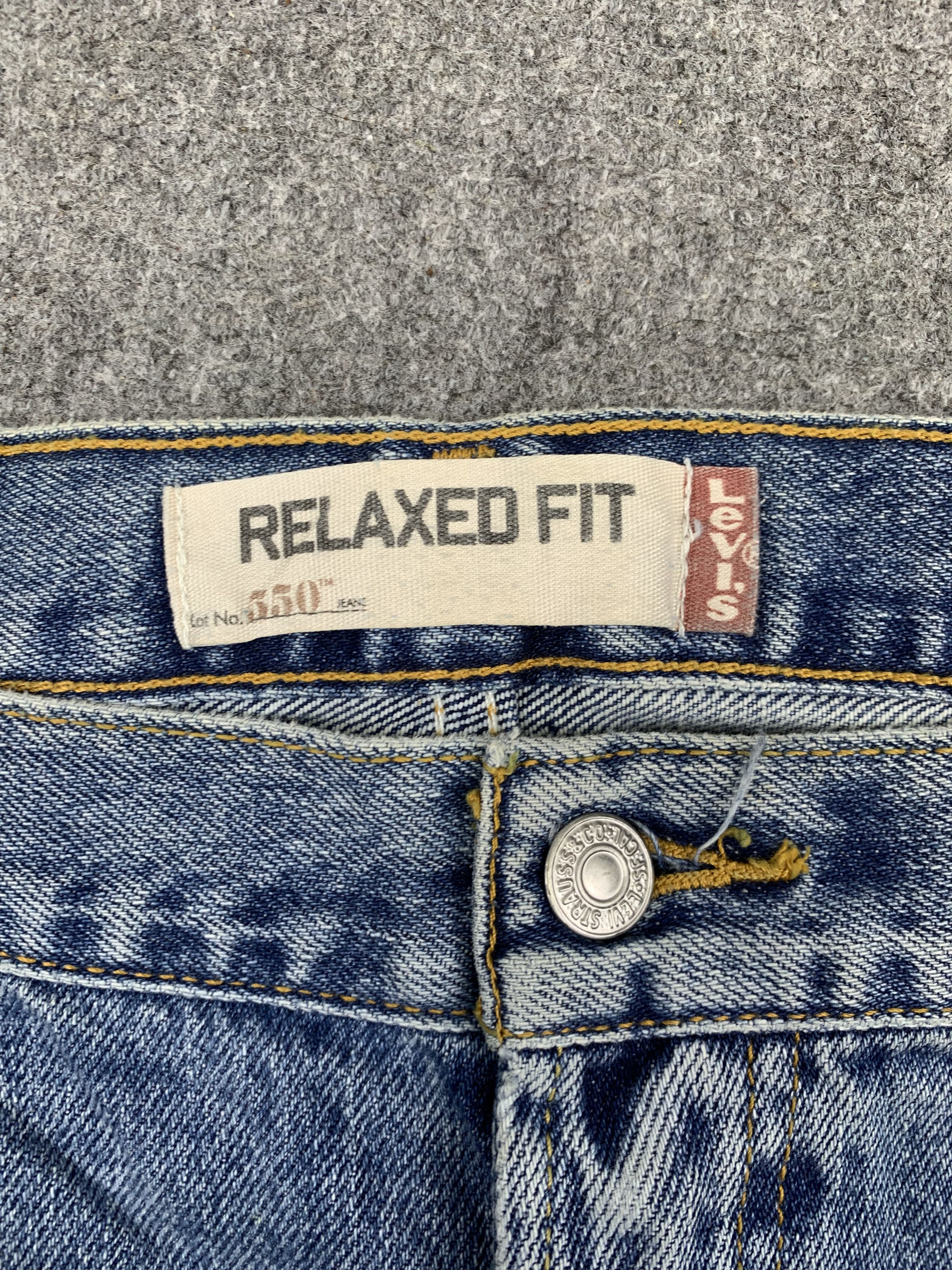 Levi's Vintage Levis 550 Light Blue Jeans DP1718 Size US 44 / EU 60 - 9 Thumbnail