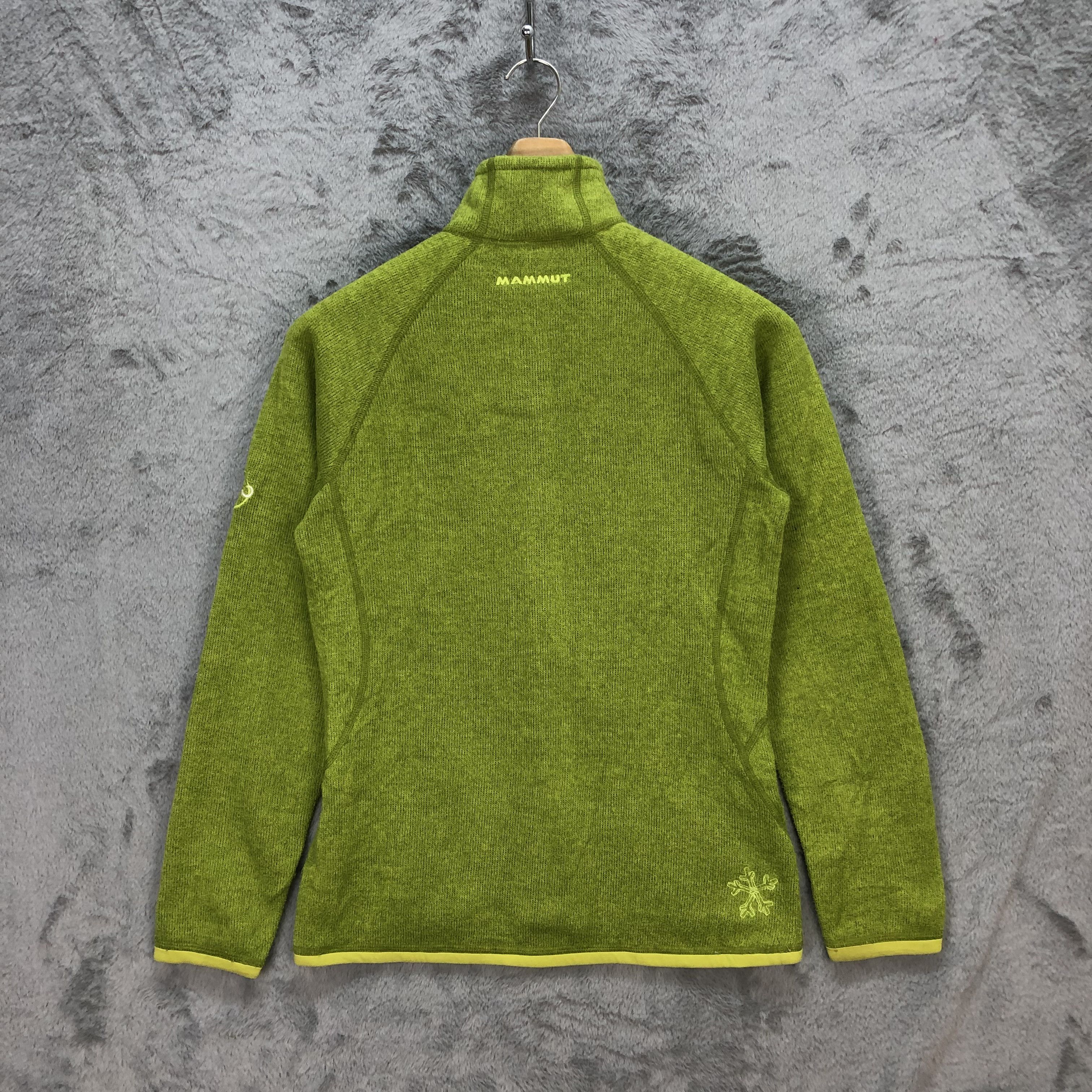 Mammut Mammut Green Turtle Neck Sweater #5866-211 Size XS / US 0-2 / IT 36-38 - 14 Thumbnail